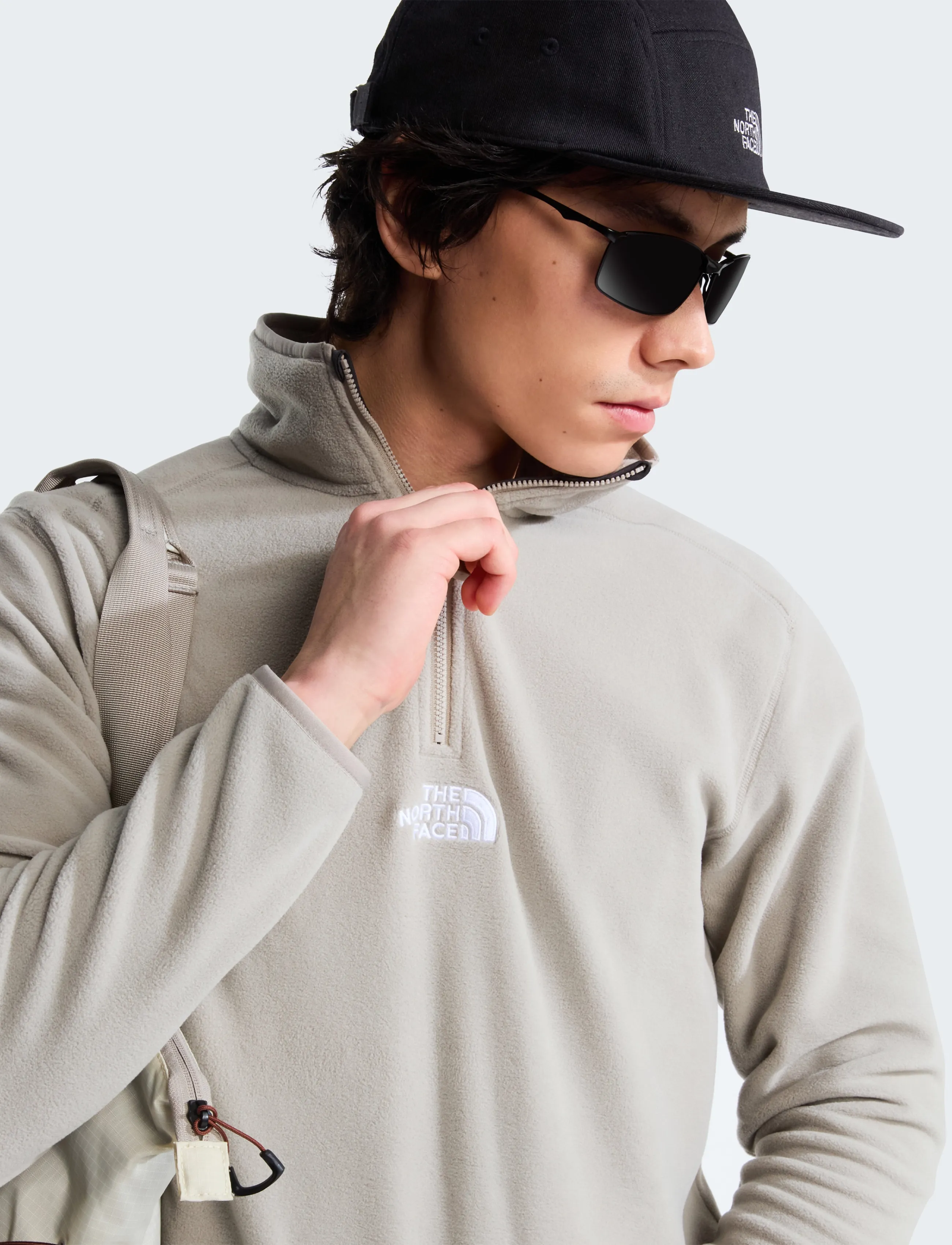 THE NORTH FACE M Glacier 1/4 Zip Embroidered Logo tröjor herr – bild 6