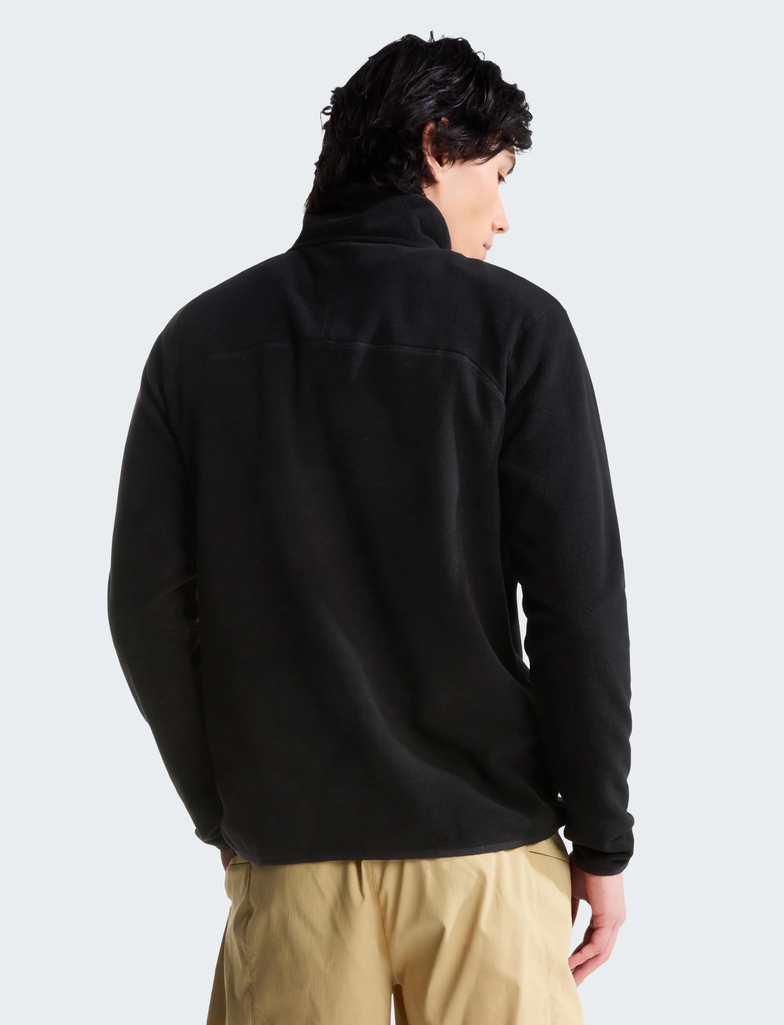 The North Face - M GLACIER 1/4 ZIP - EMBROIDERED LOGO - tnf black - 5