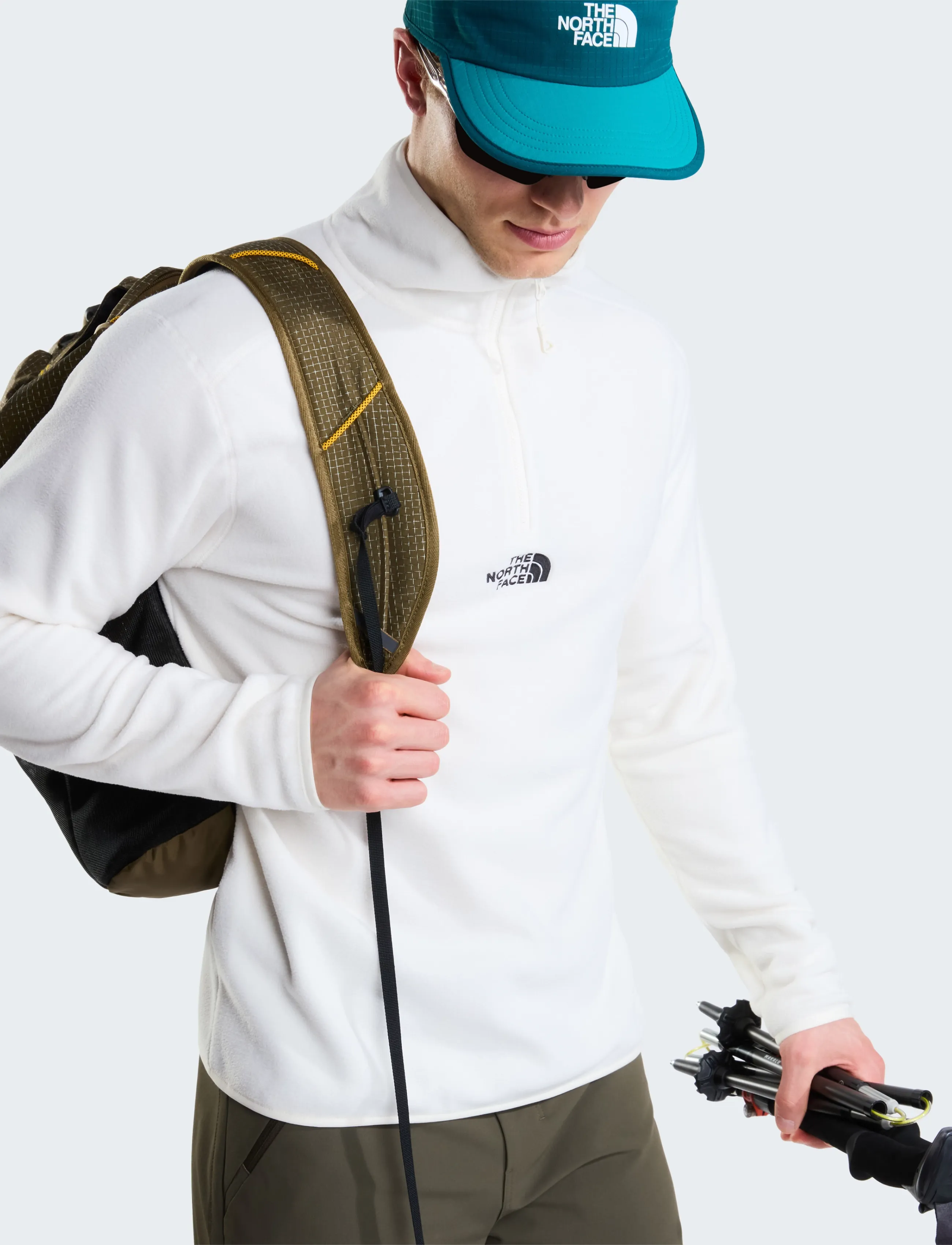 THE NORTH FACE M Glacier 1/4 Zip Embroidered Logo tröjor herr – bild 6