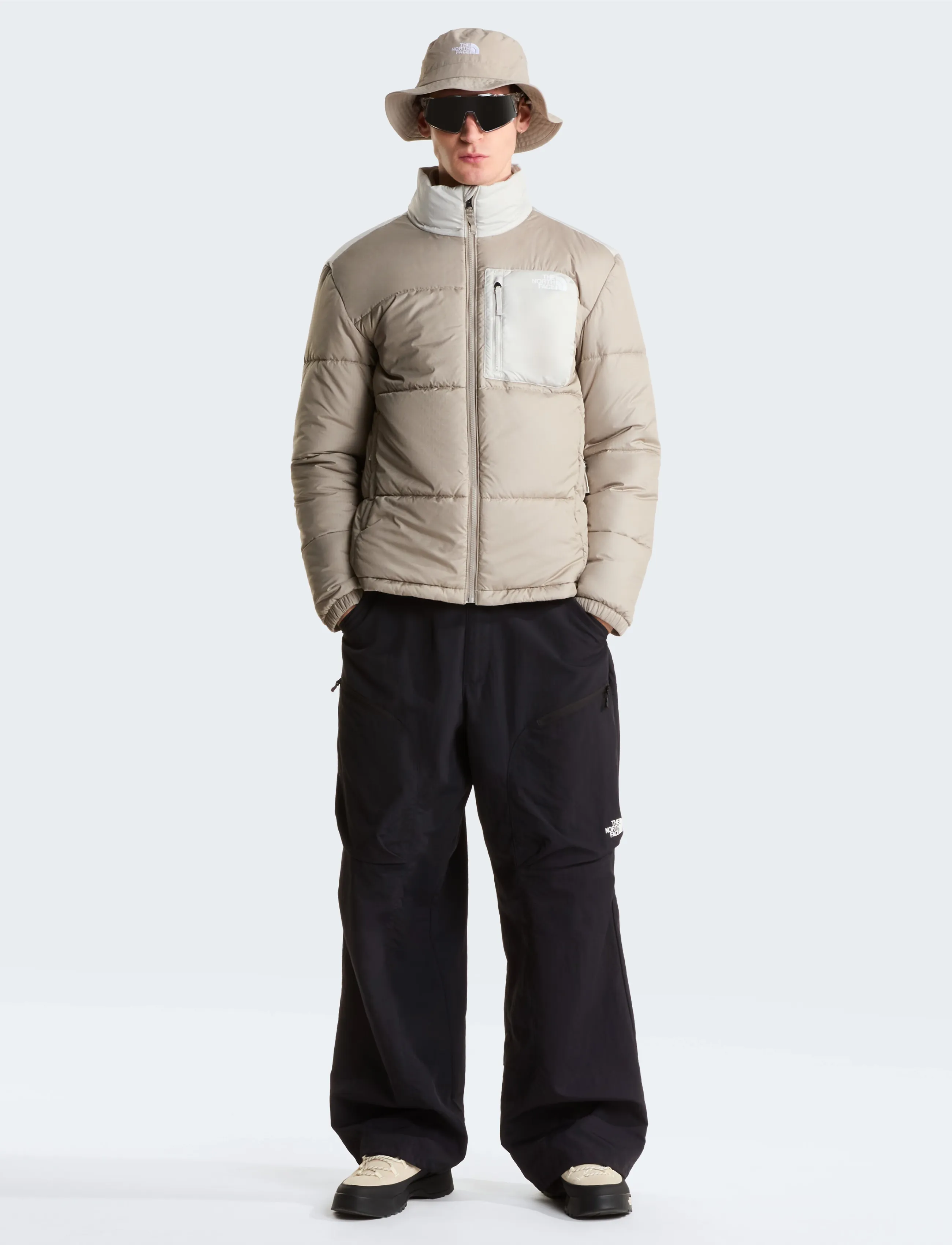 The North Face - M NUKETO SYNTH INS JACKET - friluftsjakker - stone slab/cumulus clou - 3