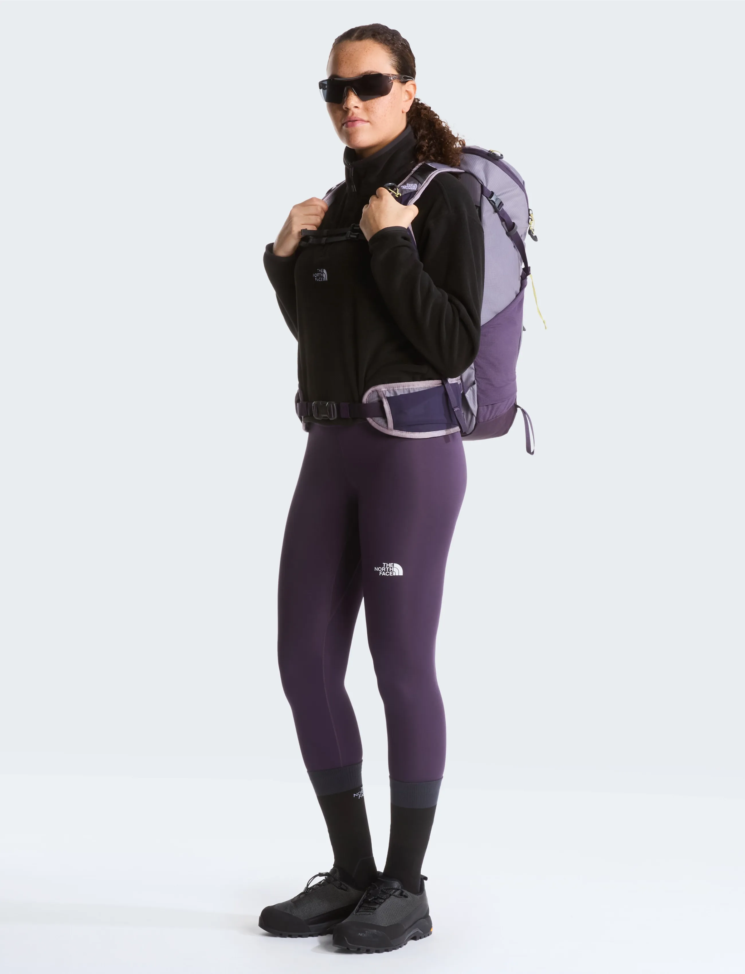 THE NORTH FACE W Novelty Logo Glacier 1/4 Zip fleecetröja dam – bild 2
