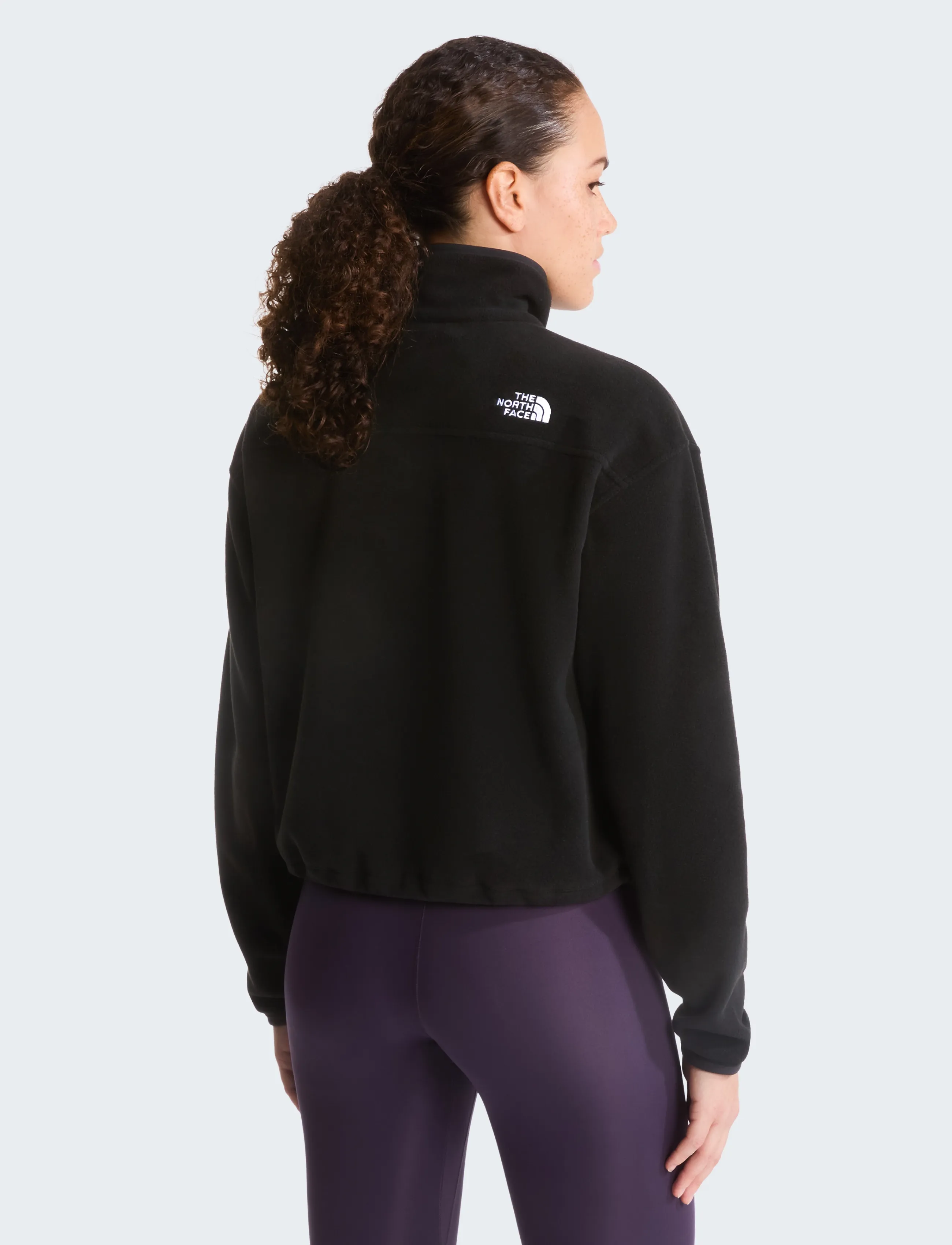 THE NORTH FACE W Novelty Logo Glacier 1/4 Zip fleecetröja dam – bild 4