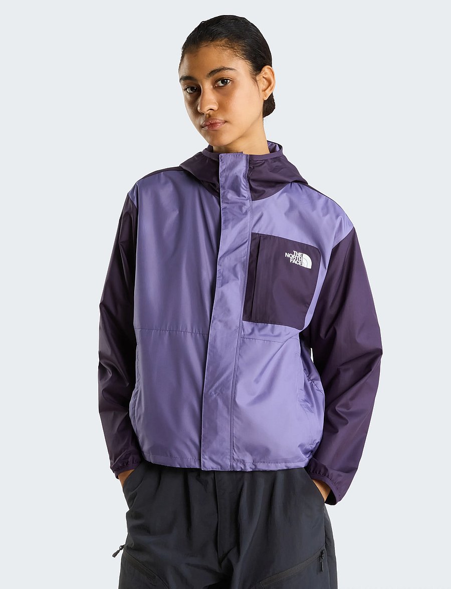 The North Face - W NUKETO WIND JACKET - anoraks - grounded plum/endless d - 0