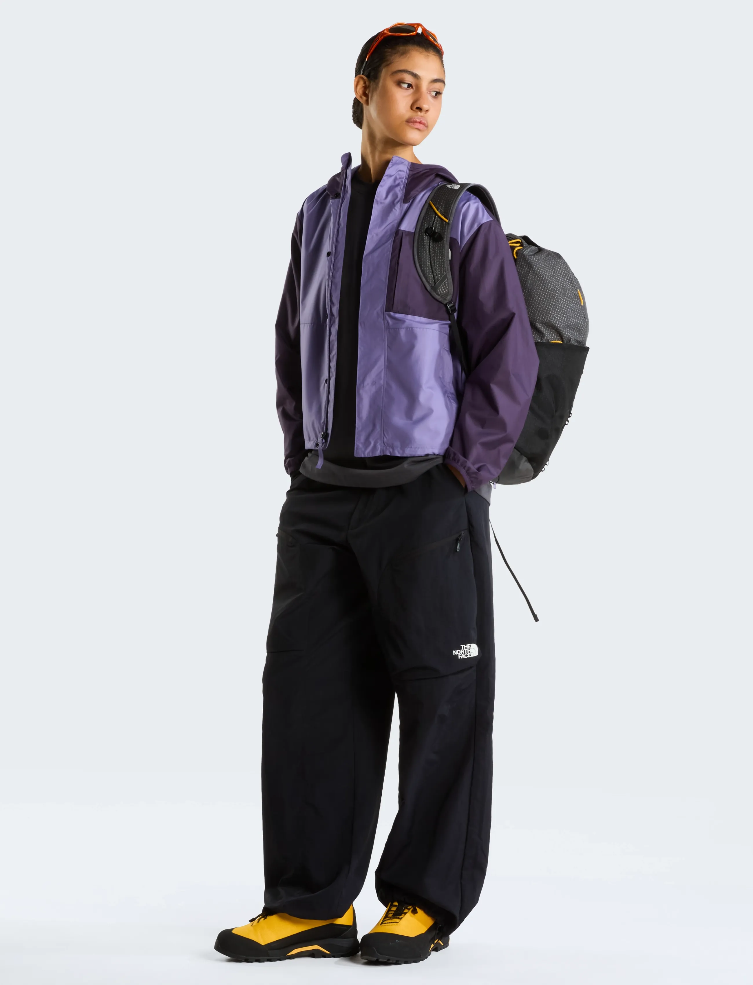 The North Face - W NUKETO WIND JACKET - anoraks - grounded plum/endless d - 3