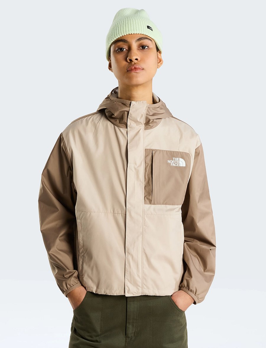 The North Face - W NUKETO WIND JACKET - anoraks - timeless taupe/garnet - 0