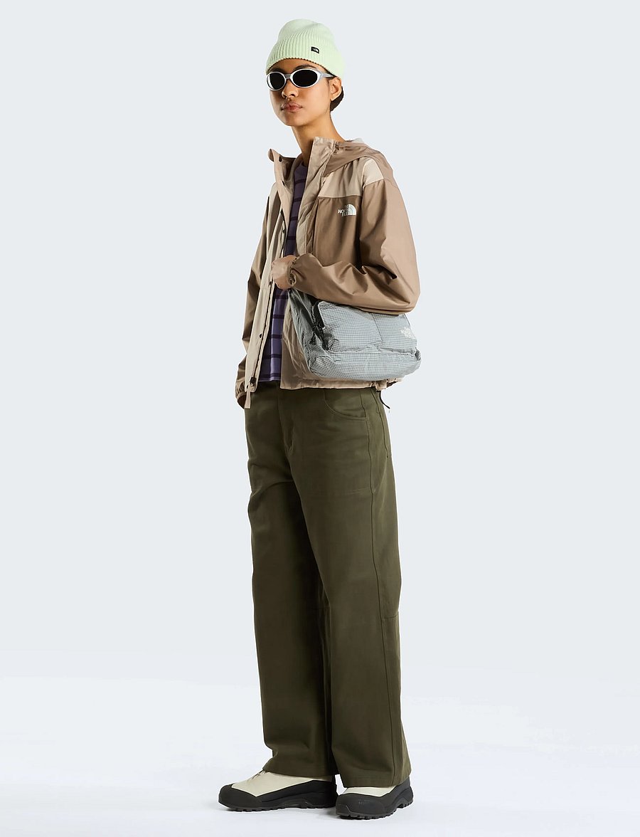 The North Face - W NUKETO WIND JACKET - anoraks - timeless taupe/garnet - 3