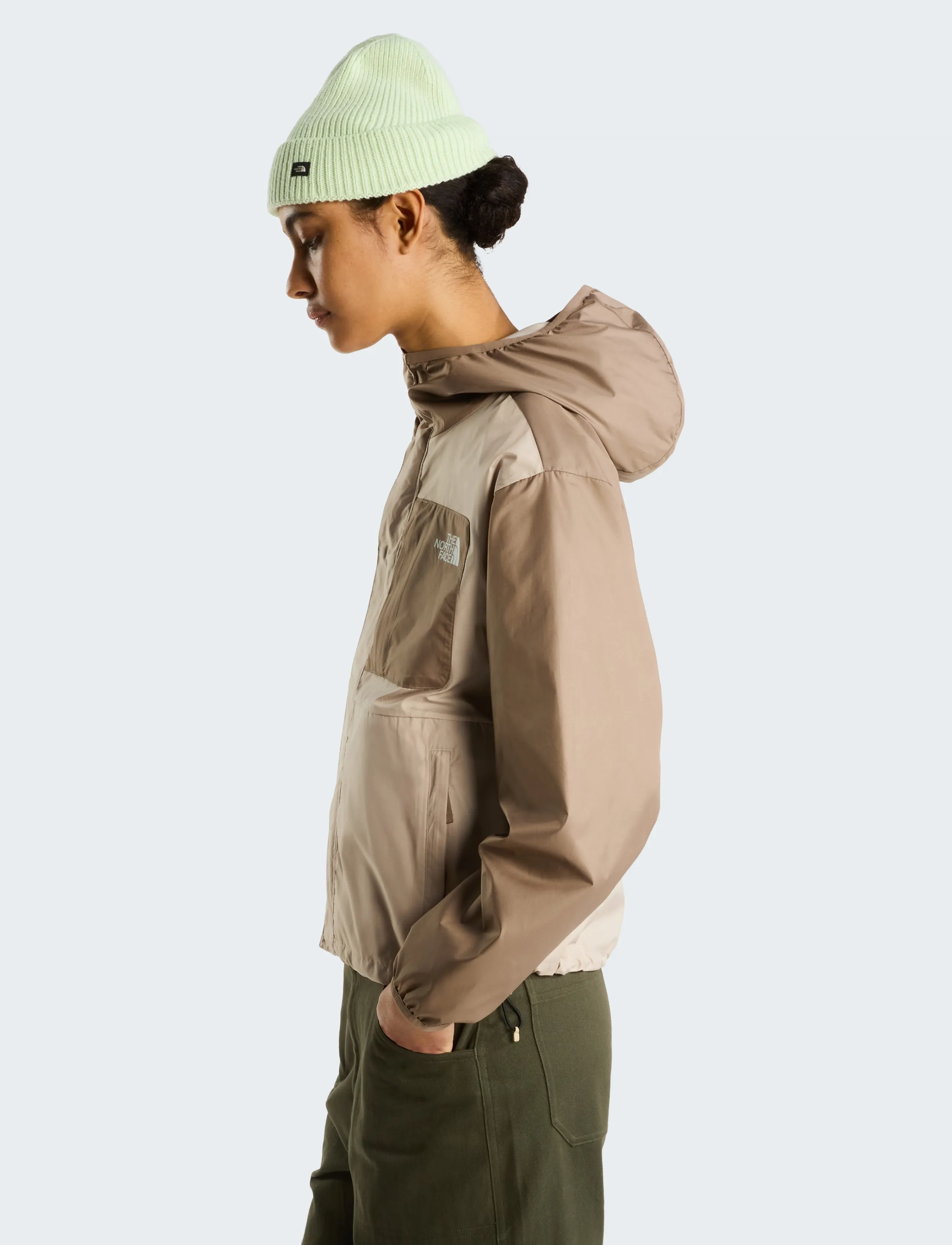The North Face - W NUKETO WIND JACKET - anoraks - timeless taupe/garnet - 4