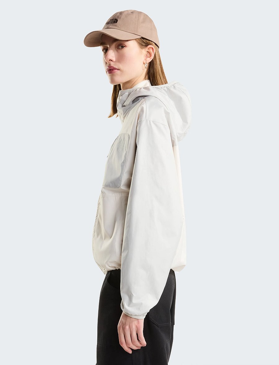 The North Face - W NUKETO WIND JACKET - anoraks - white dune/cumulus clou - 4