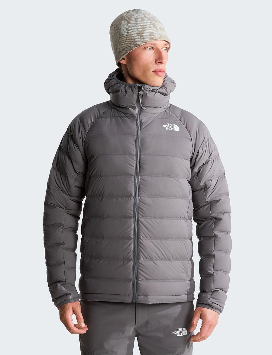 The North Face - M ABSEIL STRETCH DOWN HOODIE - friluftsjackor - smoked pearl - 0
