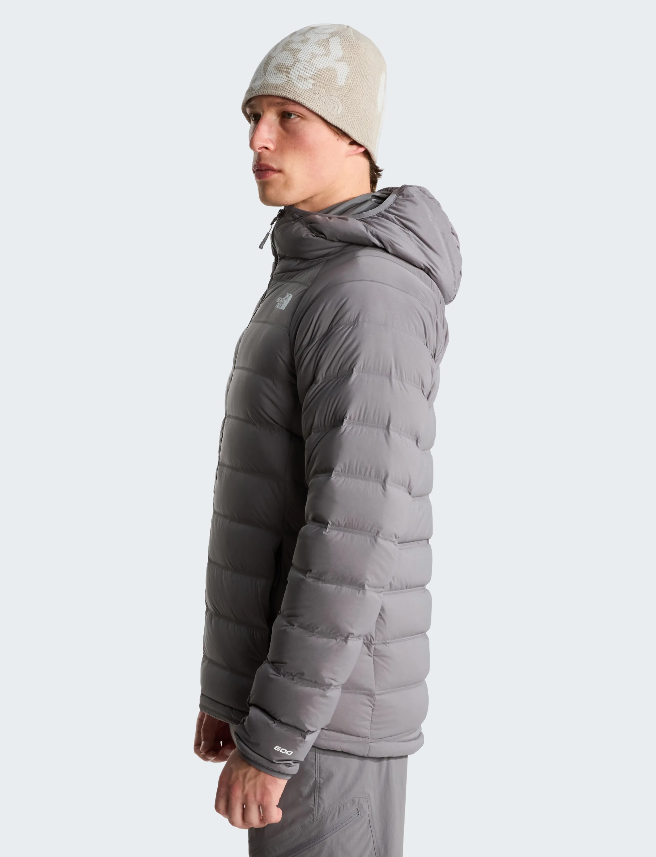 The North Face - M ABSEIL STRETCH DOWN HOODIE - friluftsjackor - smoked pearl - 4