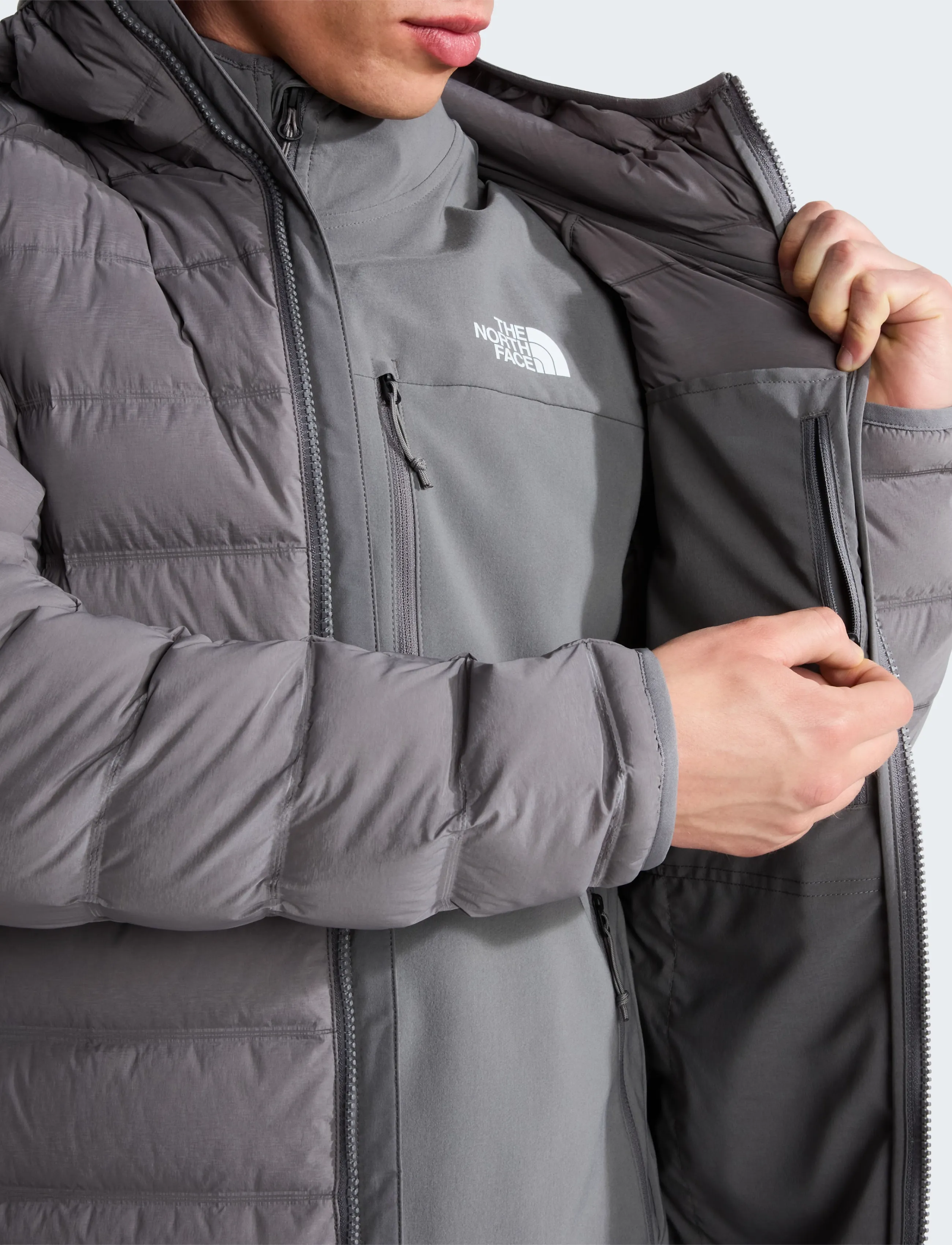 THE NORTH FACE M Abseil Stretch Down Hoodie herr – bild 8
