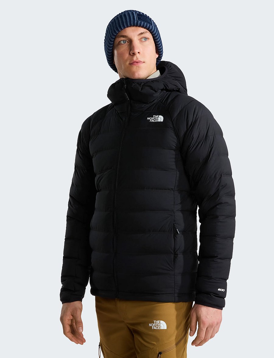 The North Face - M ABSEIL STRETCH DOWN HOODIE - sulejoped ja voodriga joped - tnf black - 0