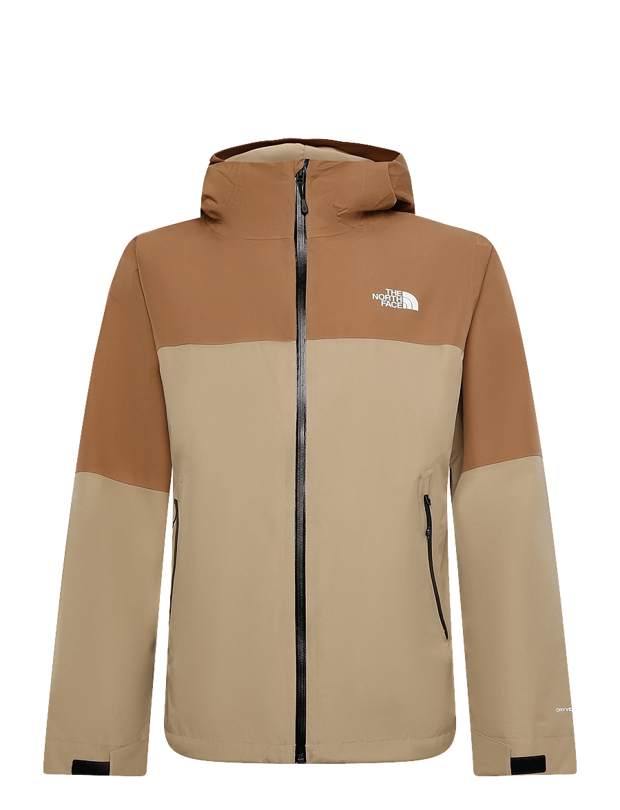 The North Face - M DRYVENT ZIP-IN JACKET - raincoats - khaki stone/utility brown - 1