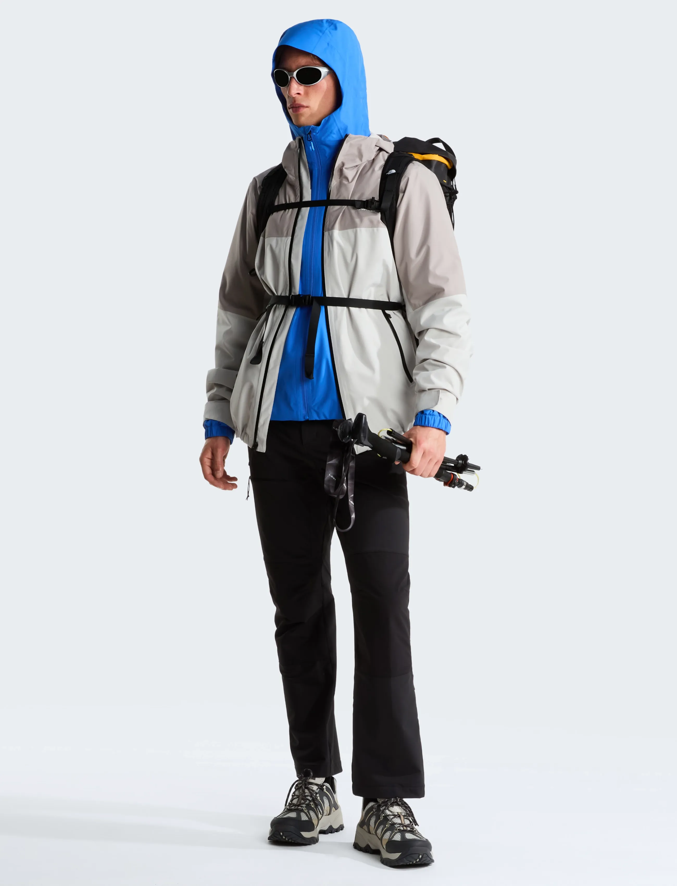 The North Face - M DRYVENT ZIP-IN JACKET - outdoor jacken - cumulus cloud/stone sla - 3