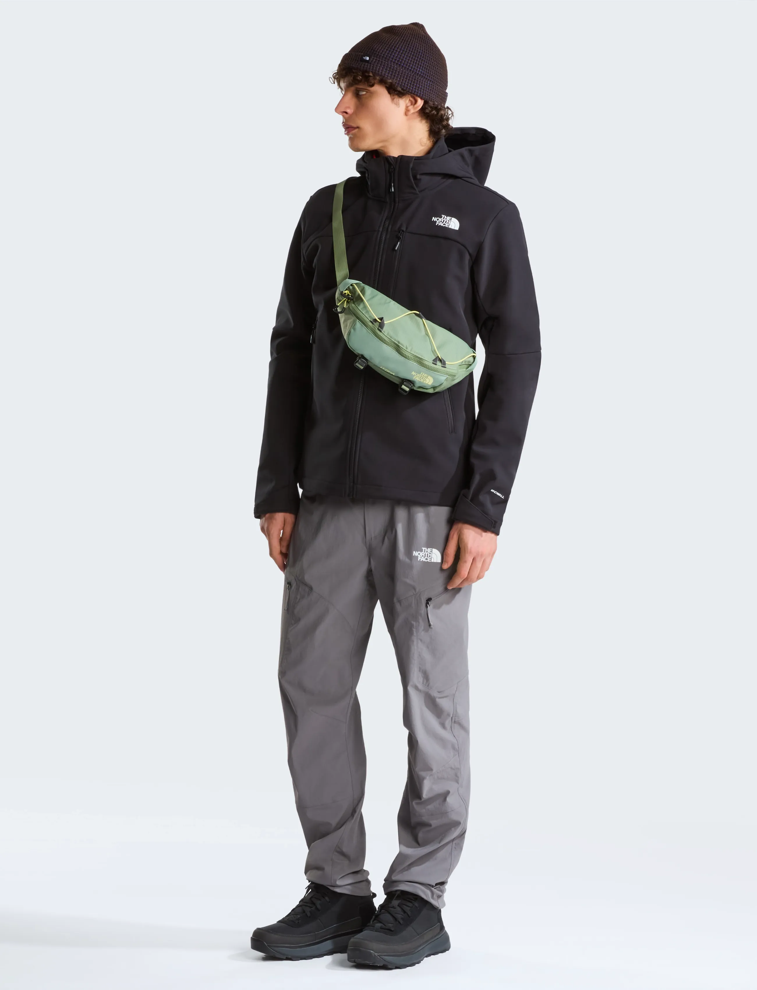 The North Face - M DIABLO SOFTSHELL DETACHABLE HOOD - outdoor jacken - tnf black - 3