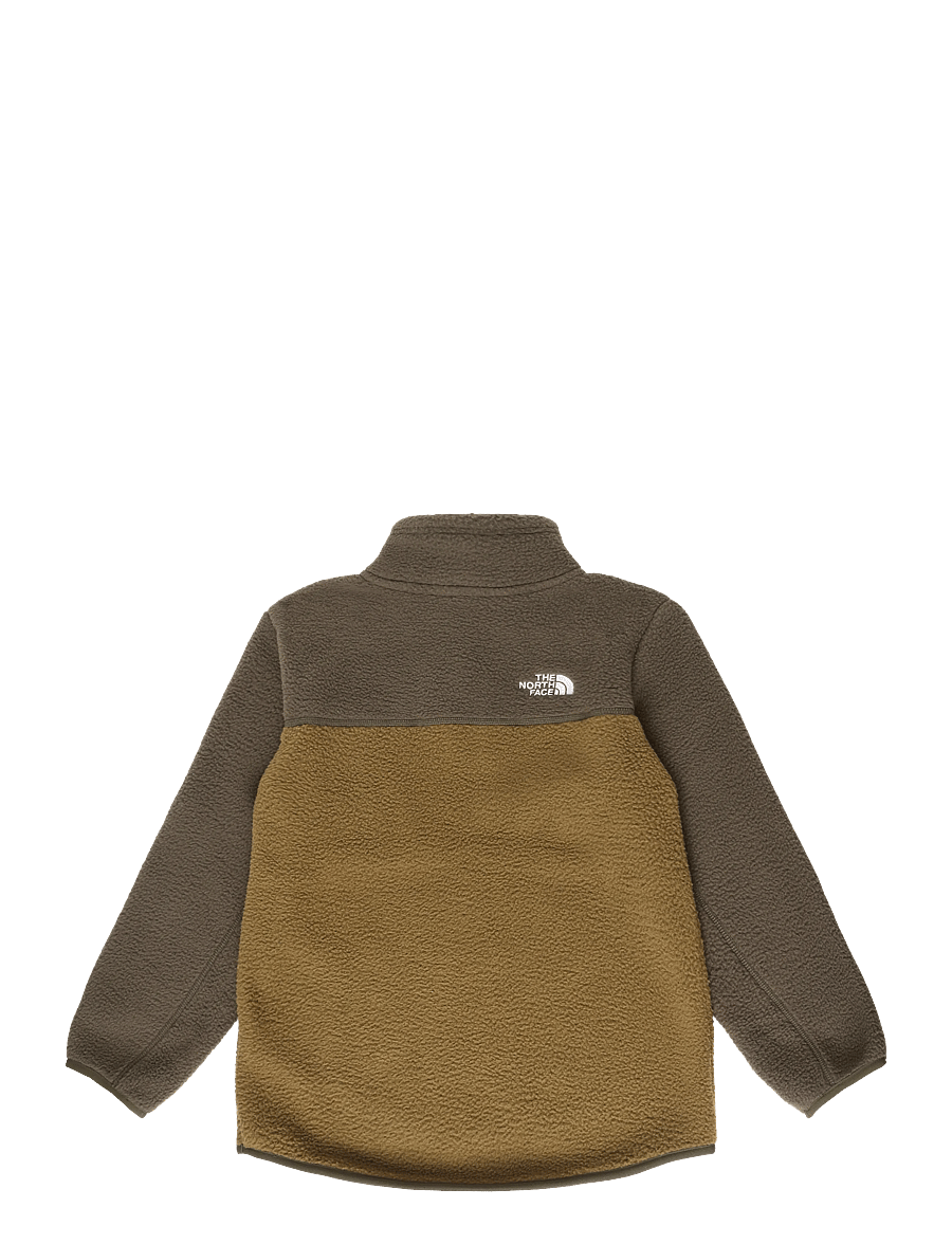 The North Face - TEEN YUMIORI 1/4 ZIP JACKET - paksud joped - caraway seed/new taupe - 2
