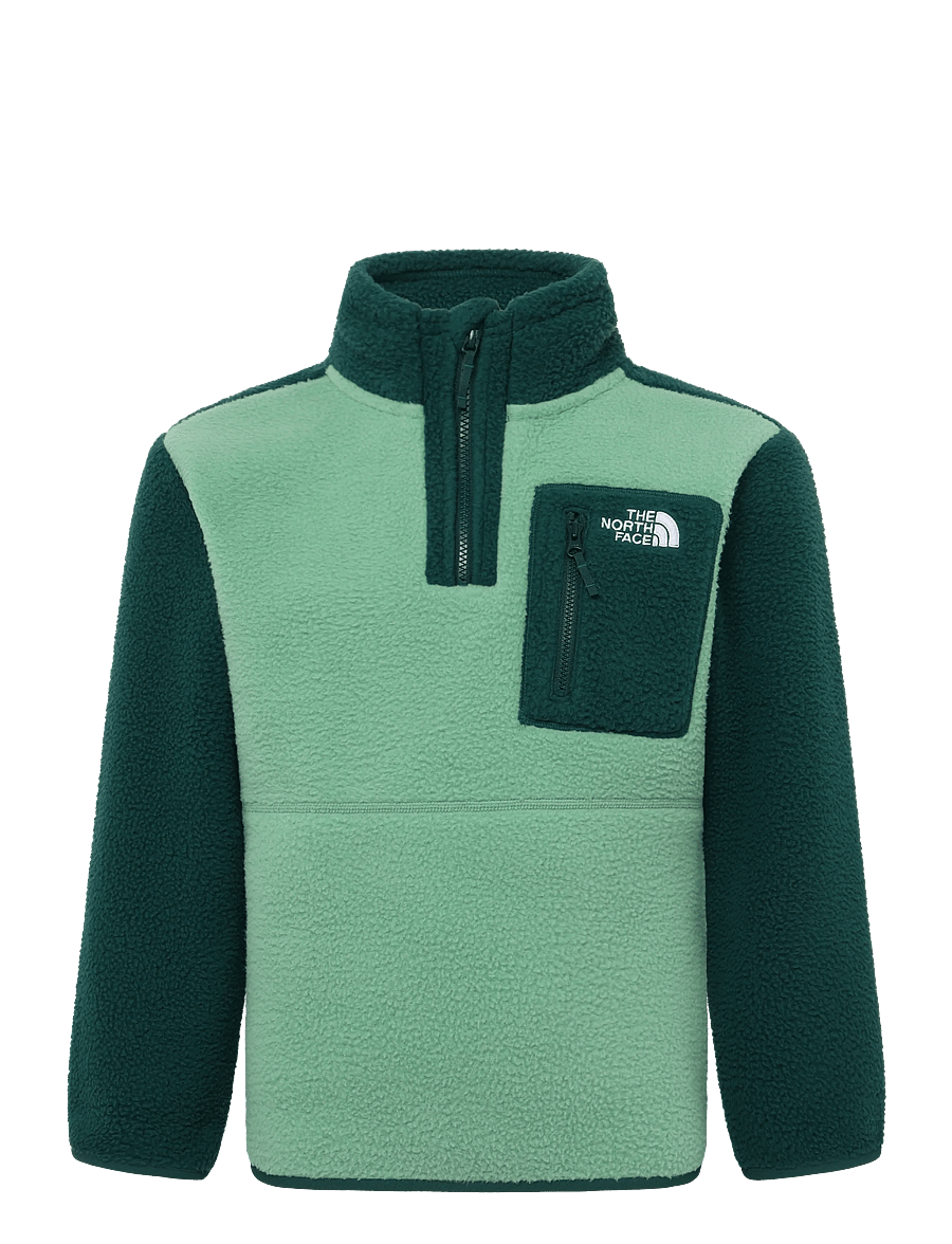 The North Face - TEEN YUMIORI 1/4 ZIP JACKET - fleecejacke - dimmed algae/hunter gre - 1