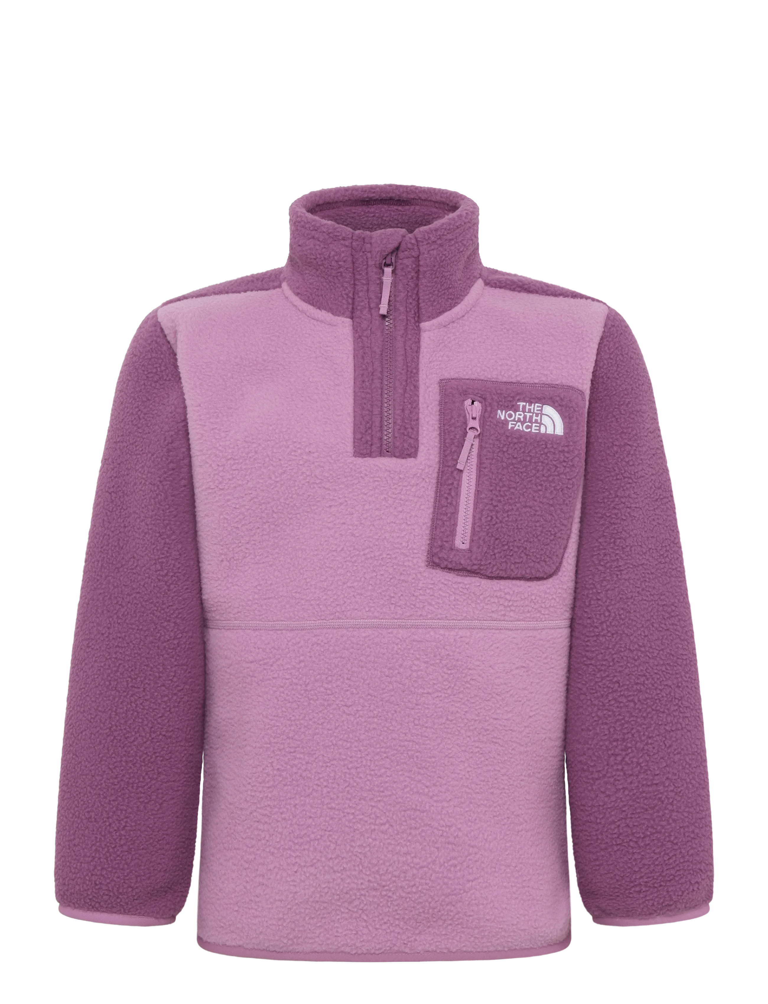 The North Face TEEN YUMIORI 1/4 ZIP JACKET - Fleecejakker - HUSHED LAVENDER/CHROMA / purple