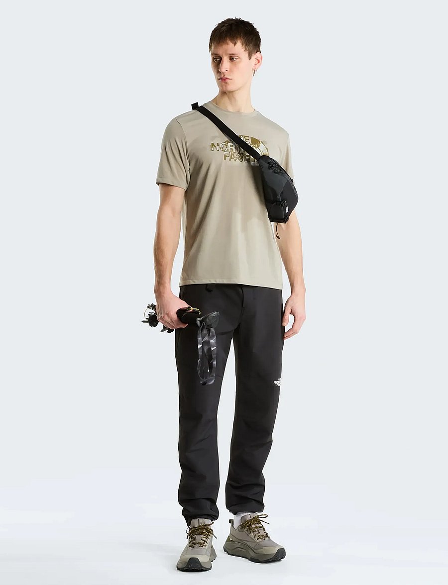 The North Face - M FOUNDATION SHORT SLEEVES T-SHIRT-GRAPH - t-shirts - stone slab - 3