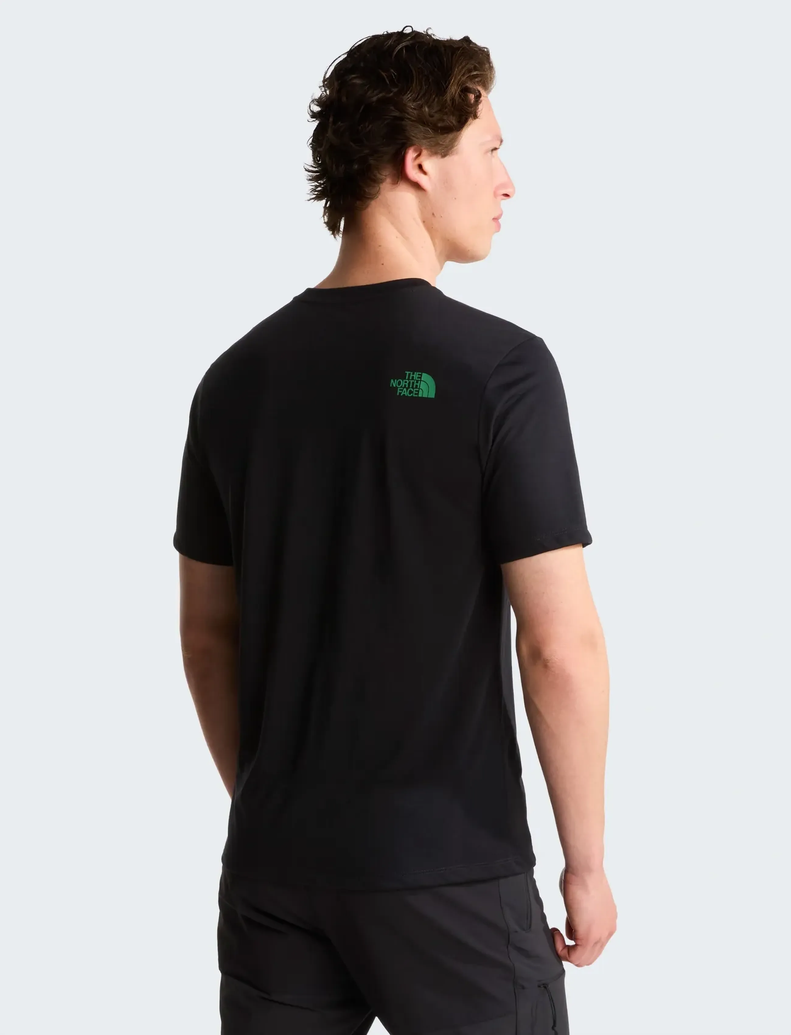 The North Face - M FOUNDATION SHORT SLEEVES T-SHIRT-GRAPH - t-shirts - tnf black - 5