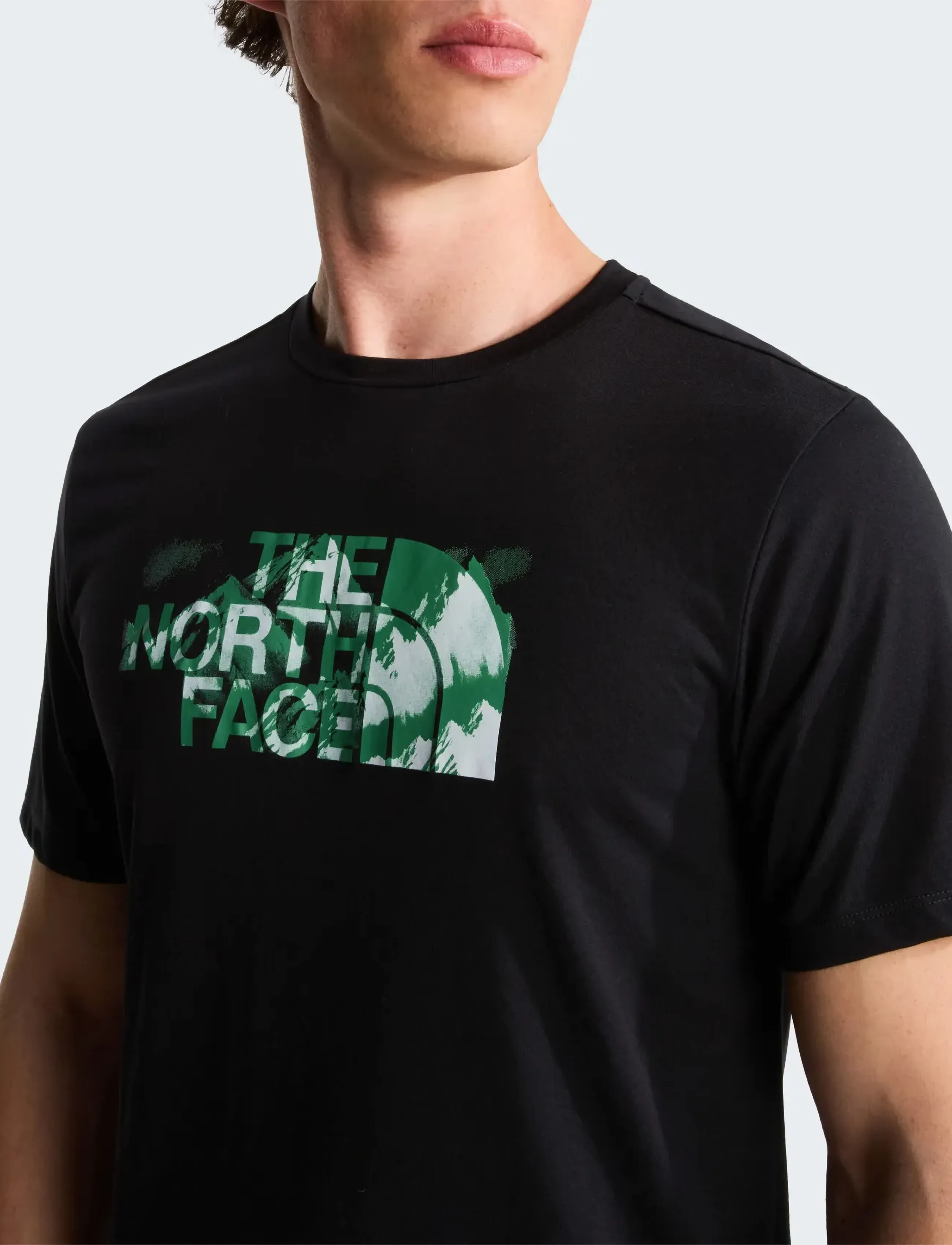 THE NORTH FACE M Foundation Short Sleeves T-Shirt-Graph t-shirts med tryck herr – bild 5