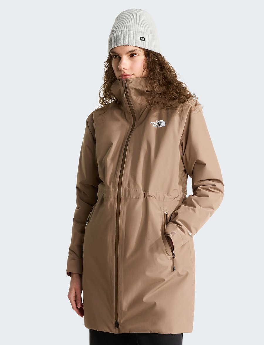 The North Face - W HIKESTELLER INSULATED PARKA - vinterjakker - garnet - 0
