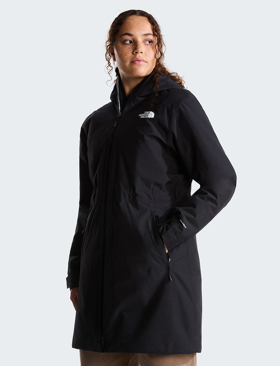 The North Face - W HIKESTELLER INSULATED PARKA - winter jackets - tnf black - 0