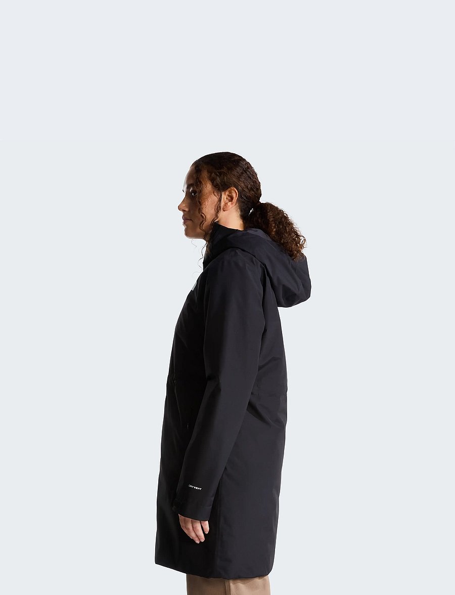 The North Face - W HIKESTELLER INSULATED PARKA - winter jackets - tnf black - 4