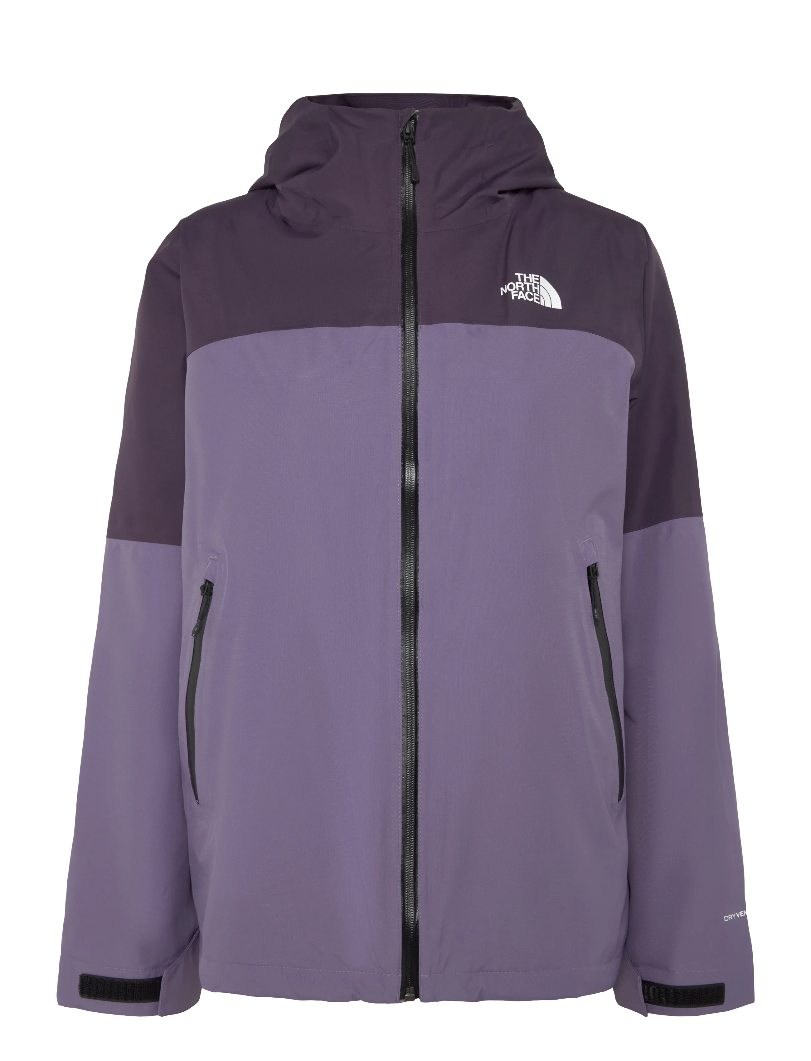 The North Face W DRYVENT ZIP-IN JACKET - The North Face - GROUNDED PLUM/ENDLESS D / purple