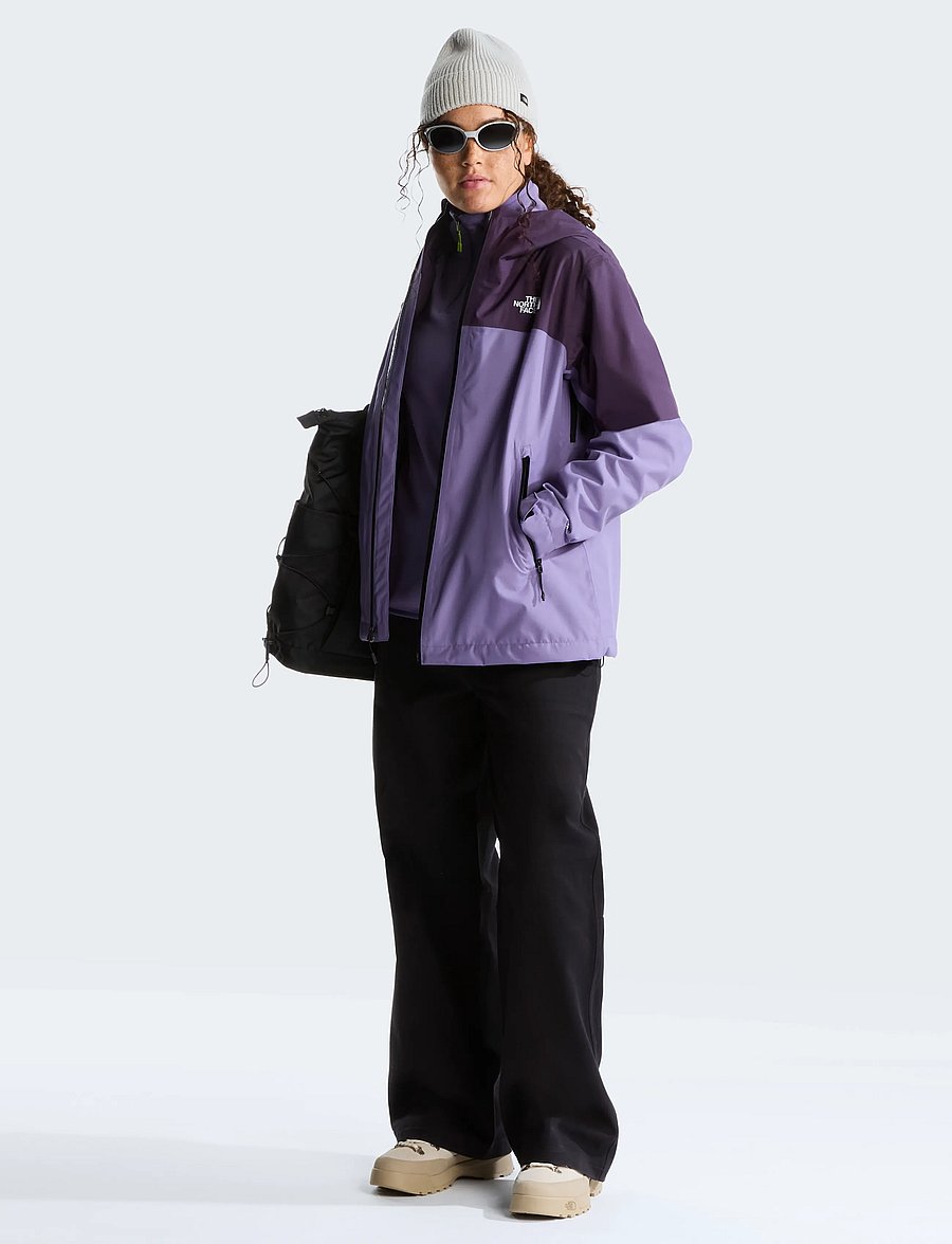 The North Face - W DRYVENT ZIP-IN JACKET - outdoor jacken - grounded plum/endless d - 3