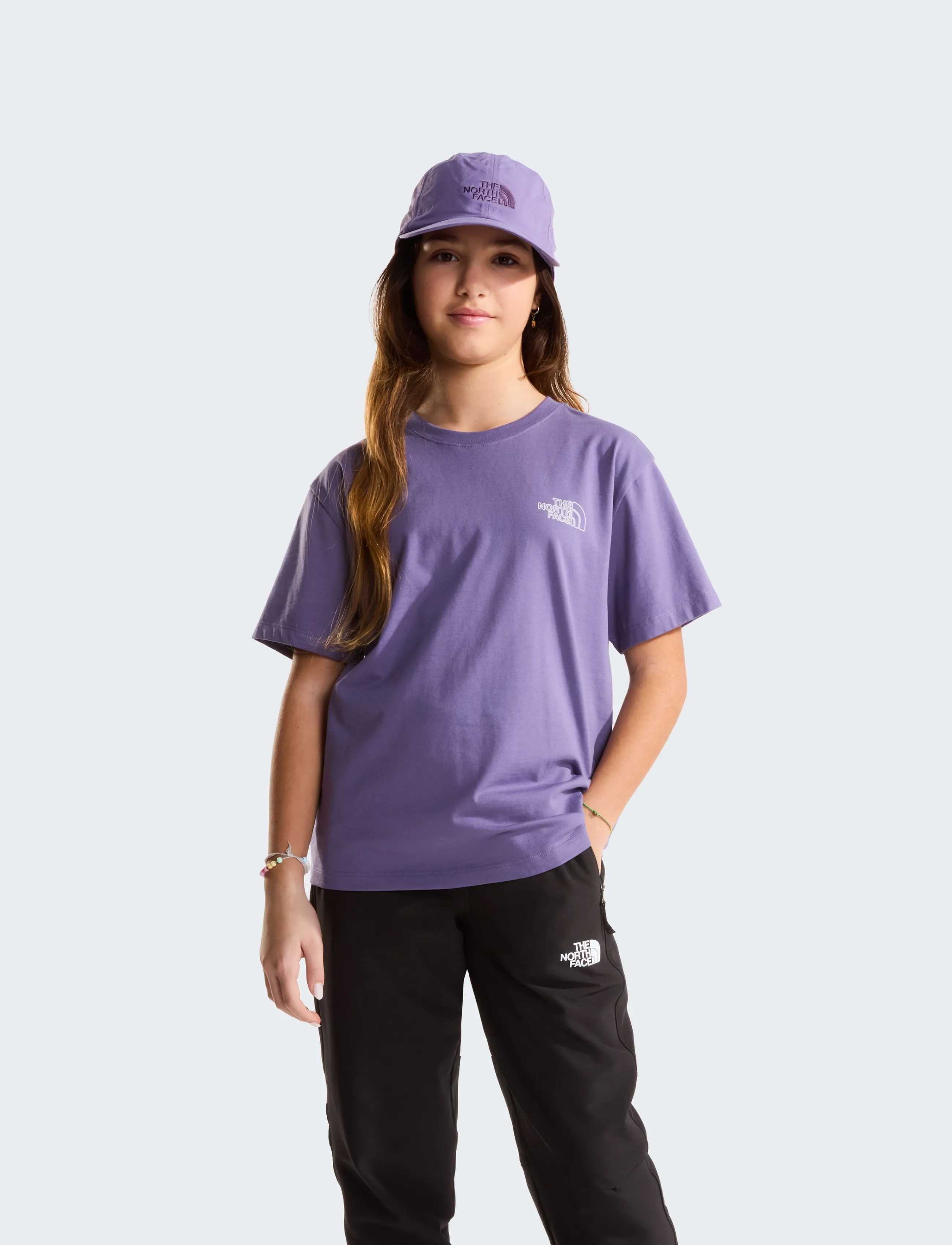 The North Face - TEEN ALIEN RELAXED SS TEE - GRAPHIC - kurzärmelig - grounded plum - 3