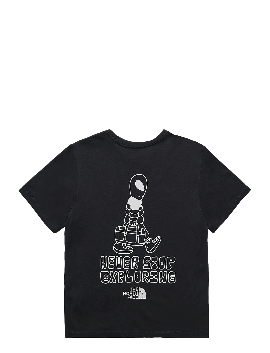 The North Face - TEEN ALIEN RELAXED SS TEE - GRAPHIC - lühikeste varrukatega t-särgid - tnf black - 2