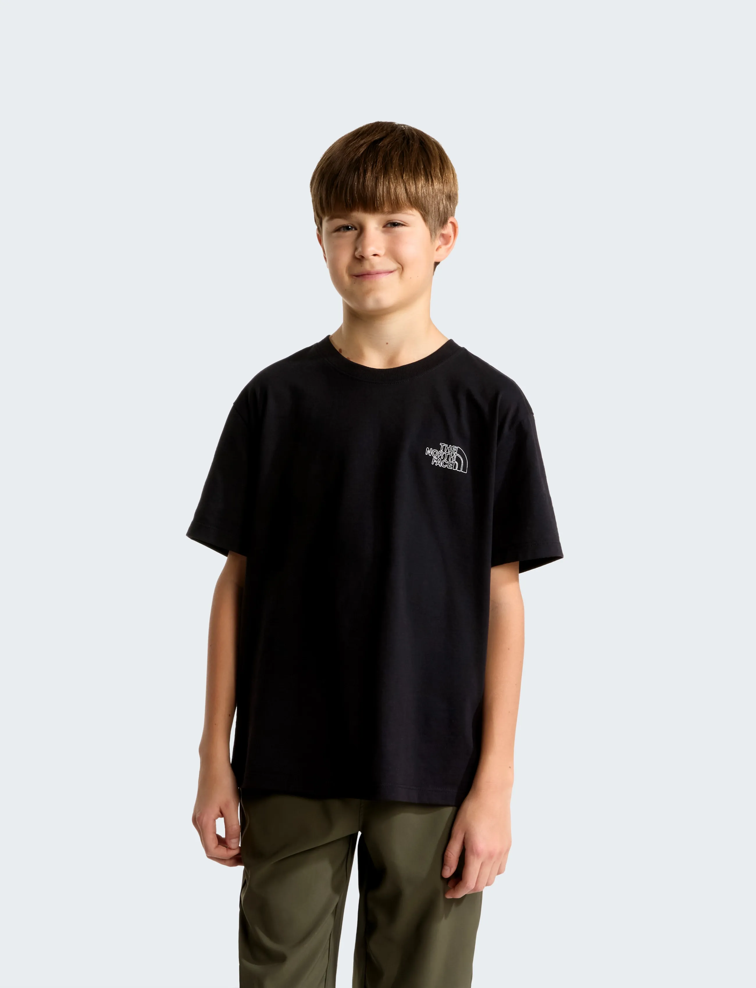The North Face - TEEN ALIEN RELAXED SS TEE - GRAPHIC - tnf black - 3
