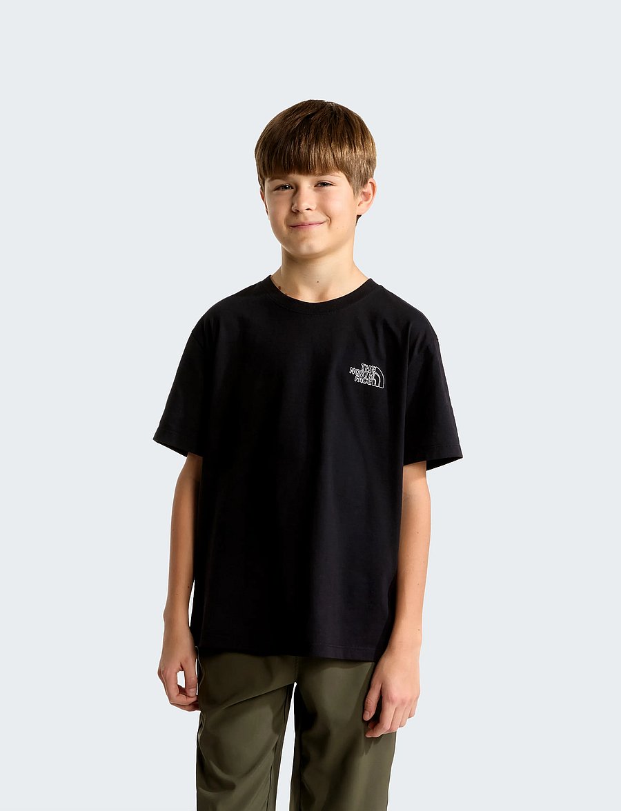 The North Face - TEEN ALIEN RELAXED SS TEE - GRAPHIC - lühikeste varrukatega t-särgid - tnf black - 3