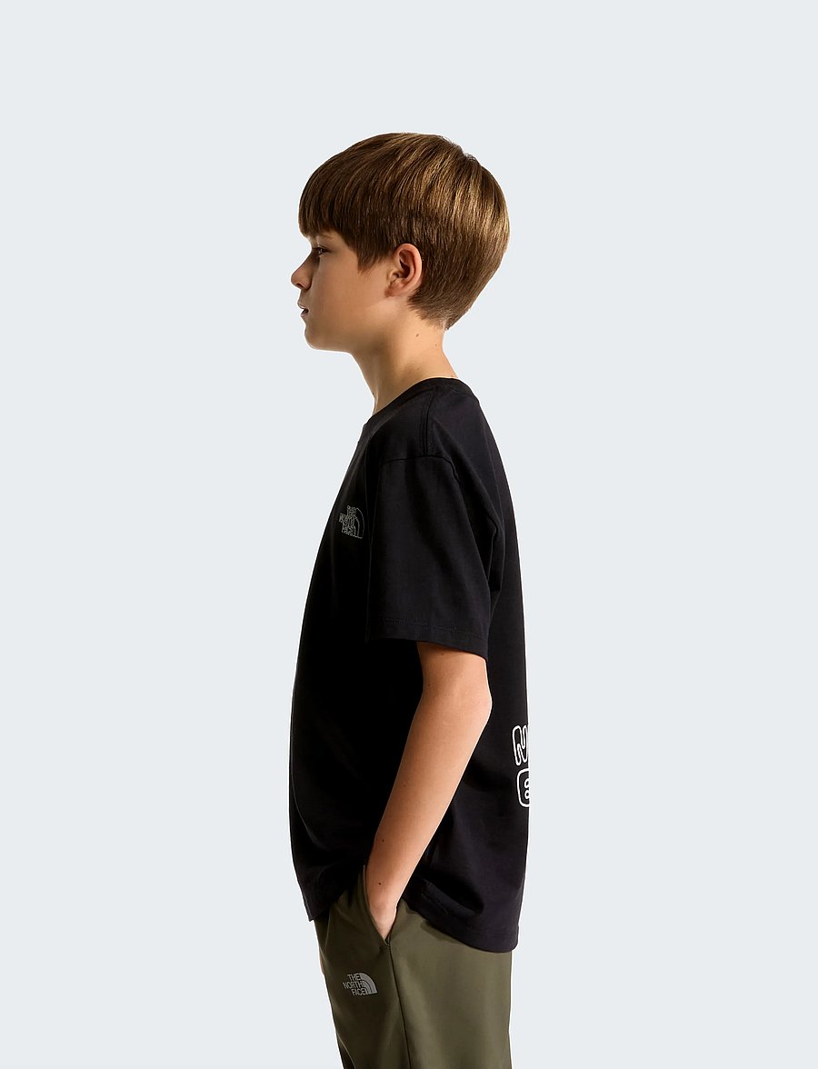 The North Face - TEEN ALIEN RELAXED SS TEE - GRAPHIC - lühikeste varrukatega t-särgid - tnf black - 5