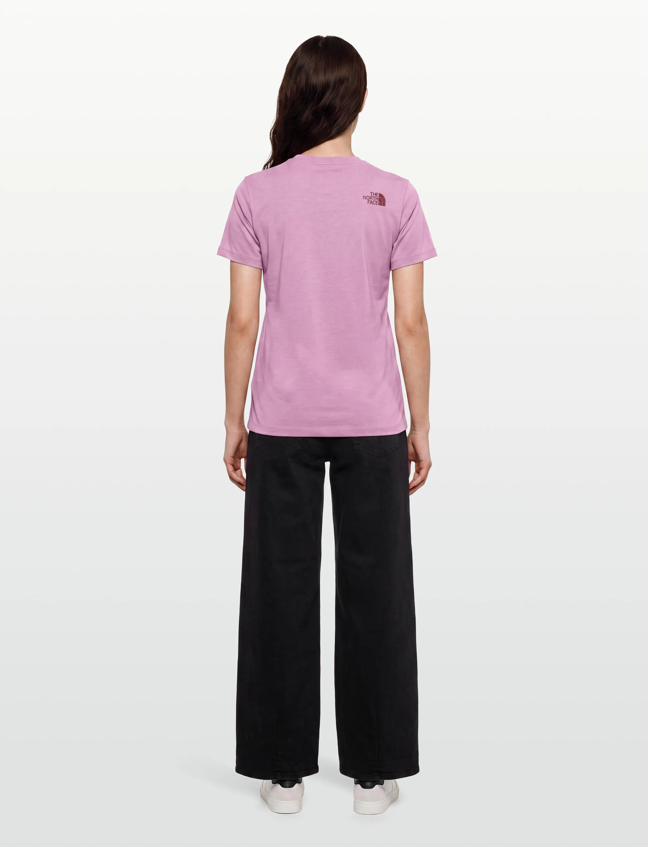 The North Face - W FOUNDATION SHORT SLEEVES T-SHIRT-GRAPH - alussärgid ja t-särgid - hushed lavender - 4