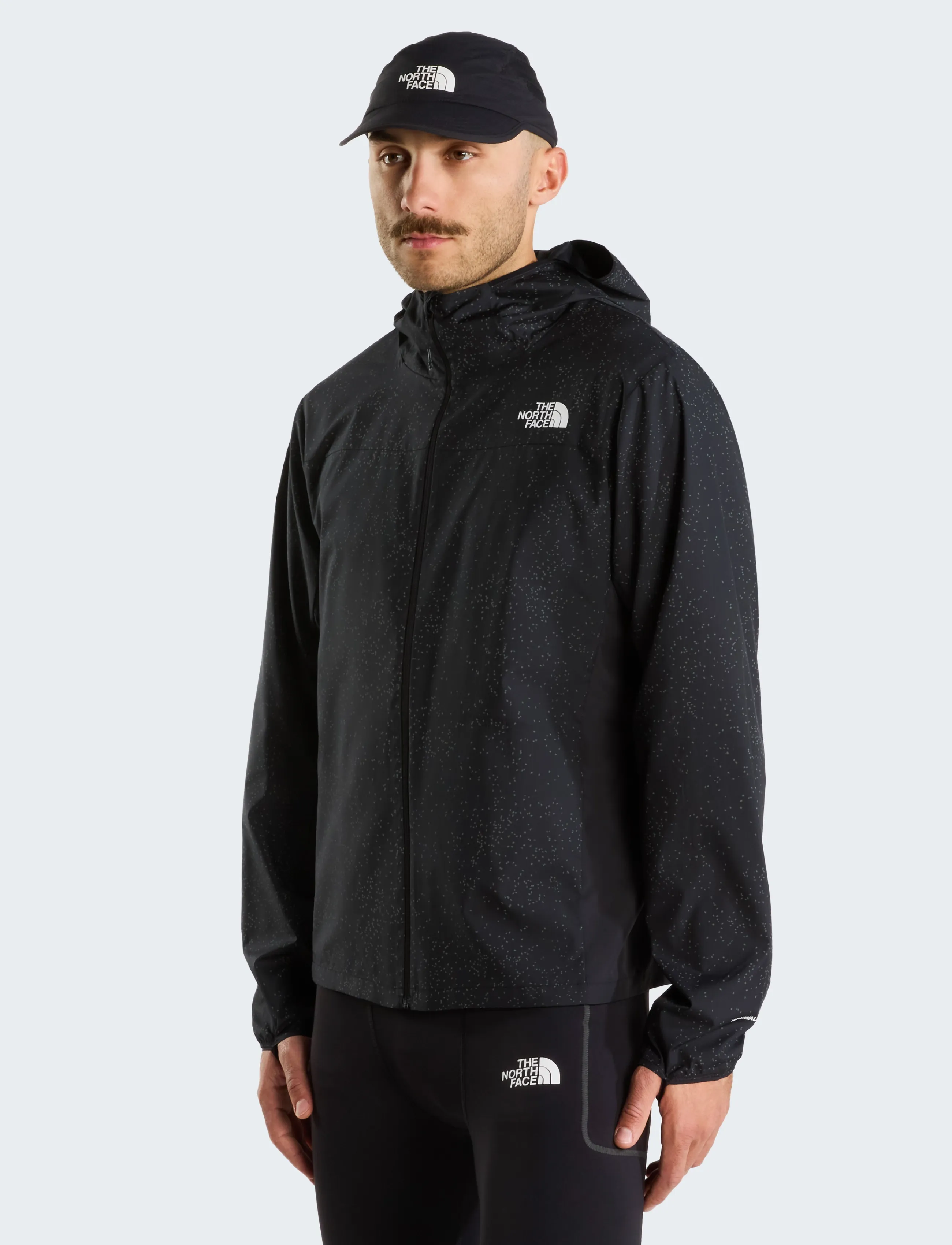 The North Face M FONTANALES WIND JACKET REFLECTIVE - Shoppa efter stil - TNF BLACK SEED REFLECTI / black