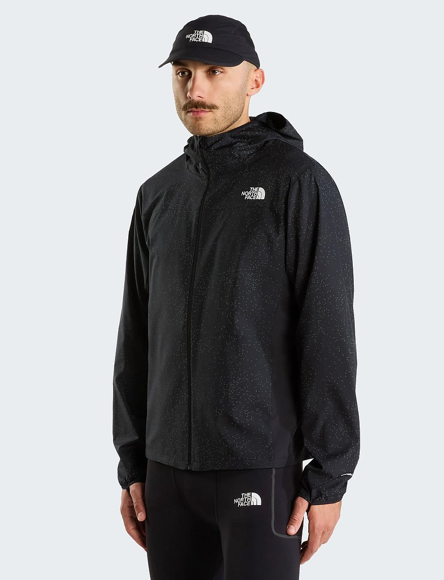 The North Face - M FONTANALES WIND JACKET REFLECTIVE - friluftsjackor - tnf black seed reflecti - 0