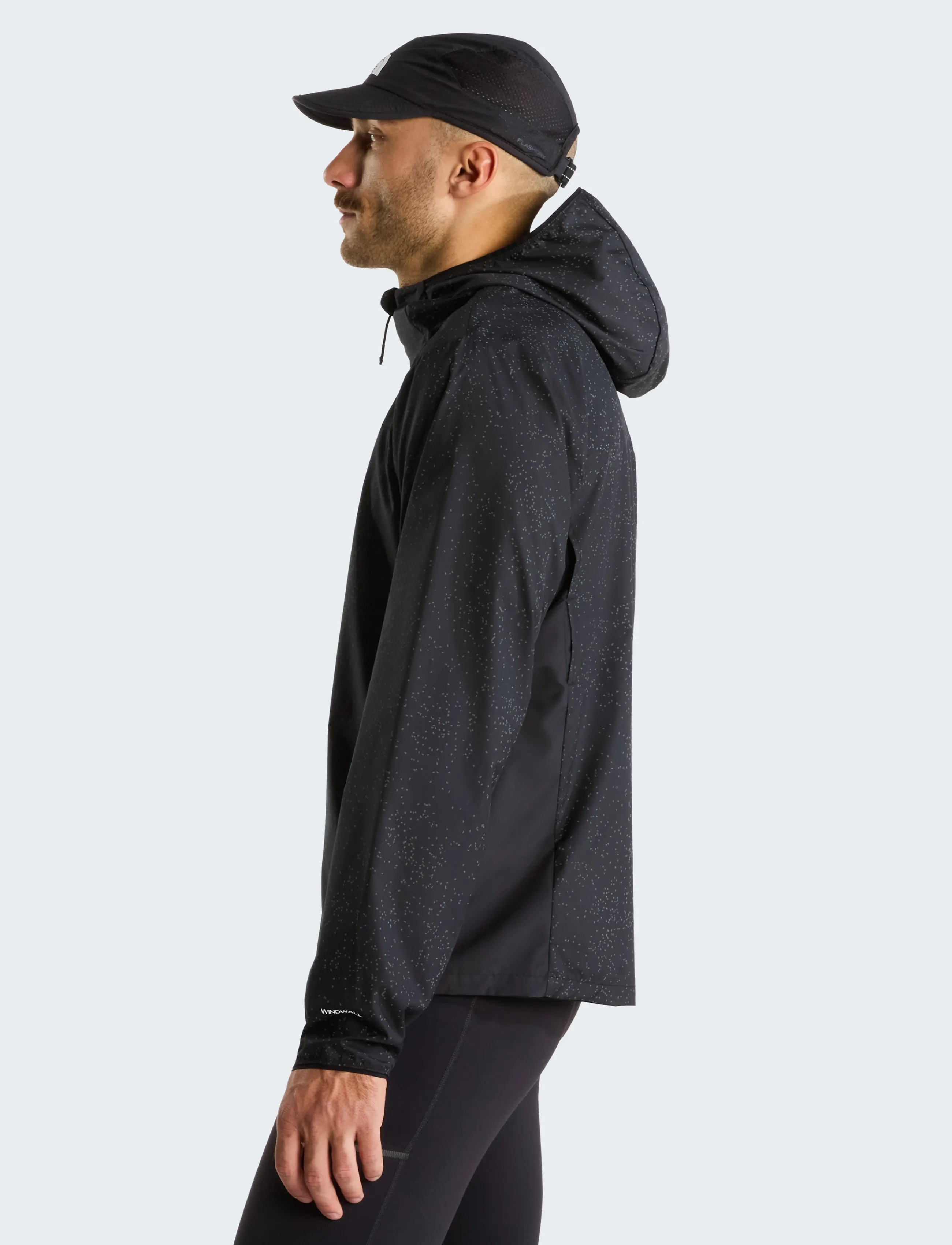 The North Face - M FONTANALES WIND JACKET REFLECTIVE - friluftsjackor - tnf black seed reflecti - 4