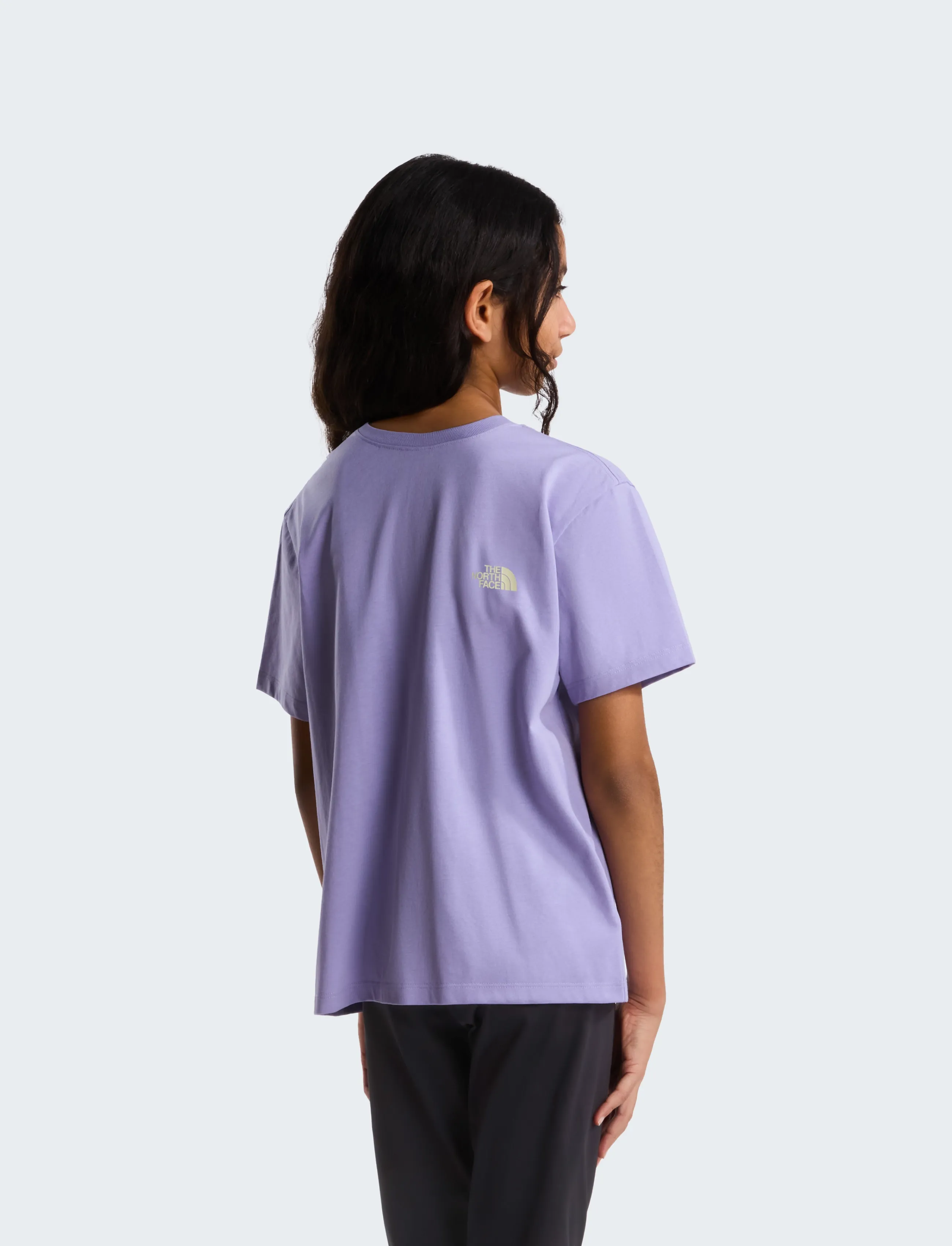 The North Face - TEEN G BRAND PROUD RELAXED SS TEE - GRA - pale plum - 5