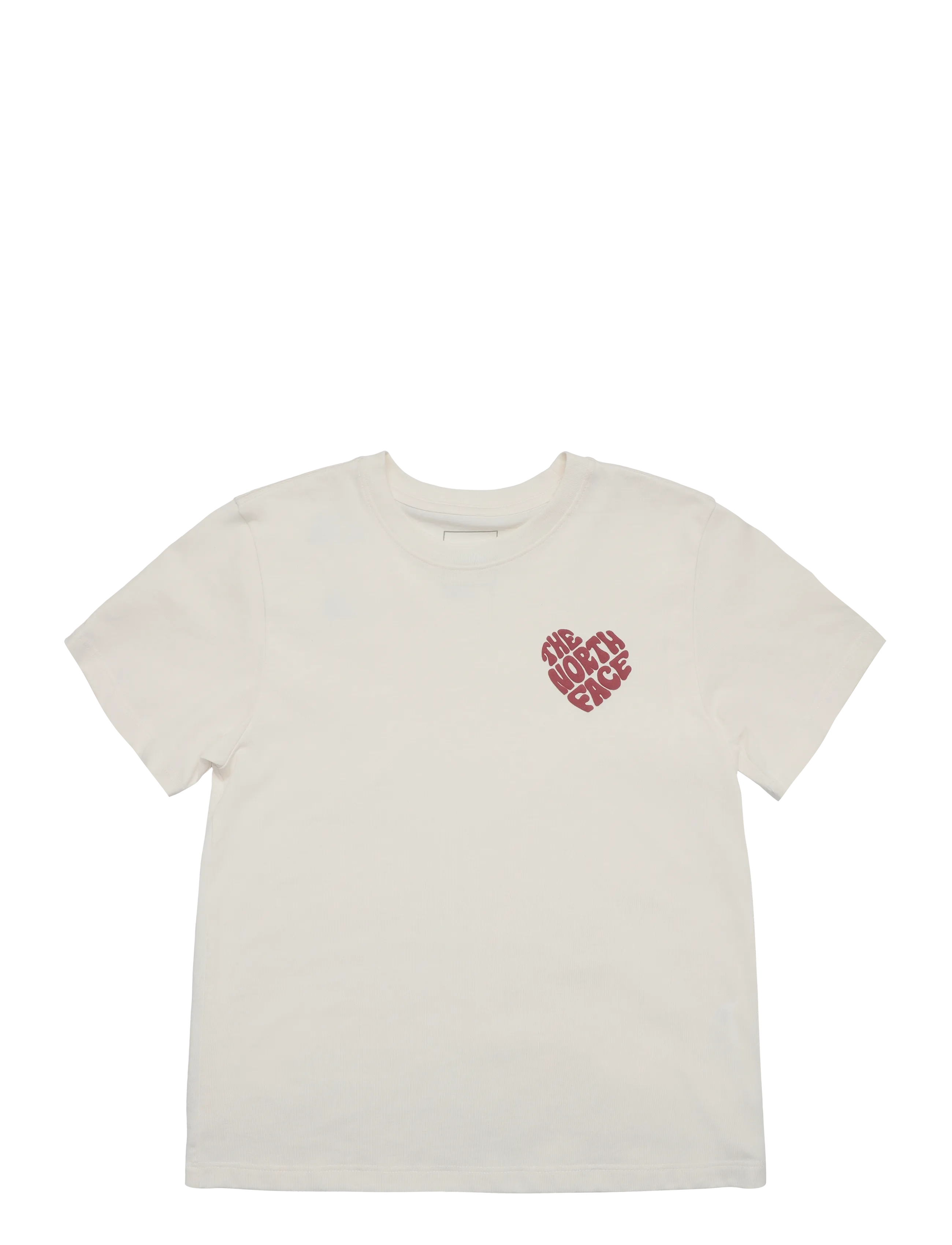 The North Face TEEN G BRAND PROUD RELAXED SS TEE - GRA - Kleidung - WHITE DUNE / cream