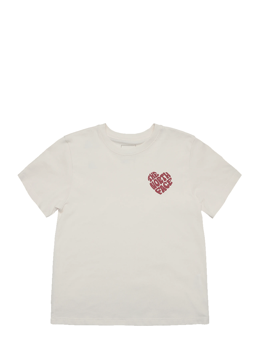 The North Face - TEEN G BRAND PROUD RELAXED SS TEE - GRA - kurzärmelig - white dune - 1