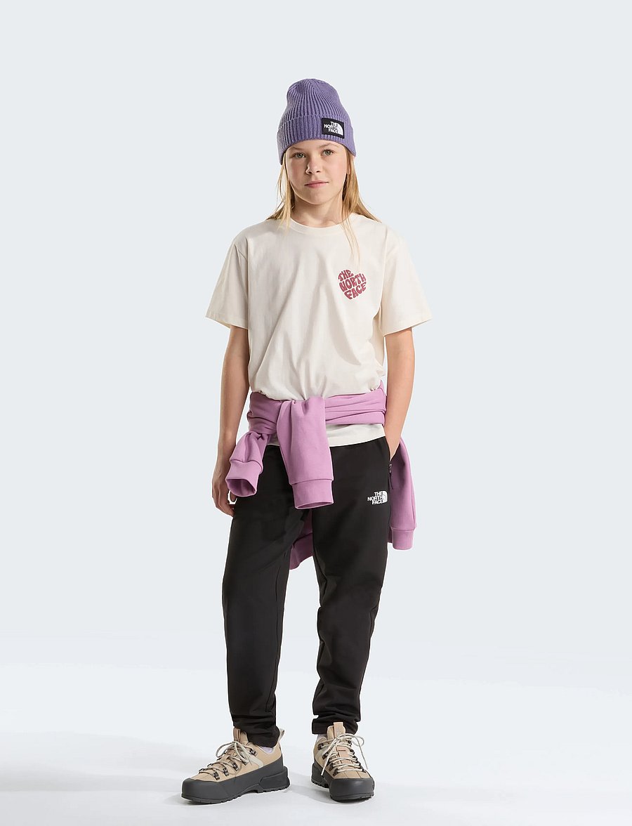 The North Face - TEEN G BRAND PROUD RELAXED SS TEE - GRA - kurzärmelig - white dune - 3