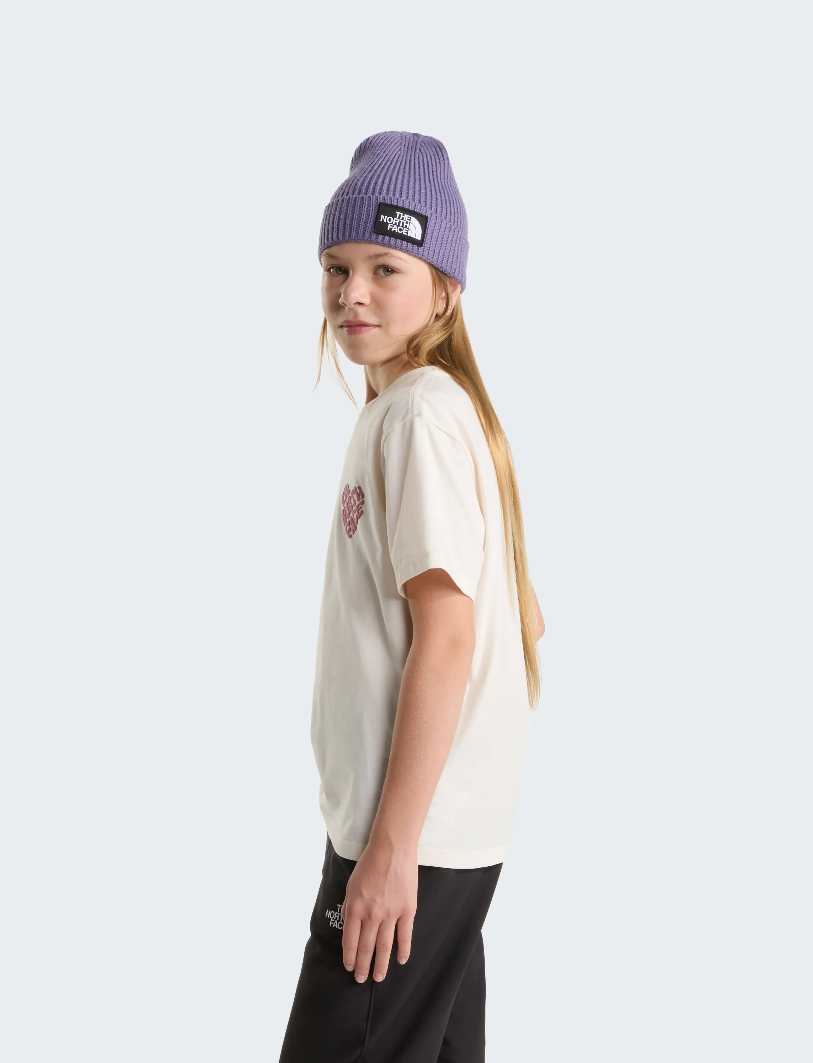 The North Face - TEEN G BRAND PROUD RELAXED SS TEE - GRA - kurzärmelig - white dune - 4