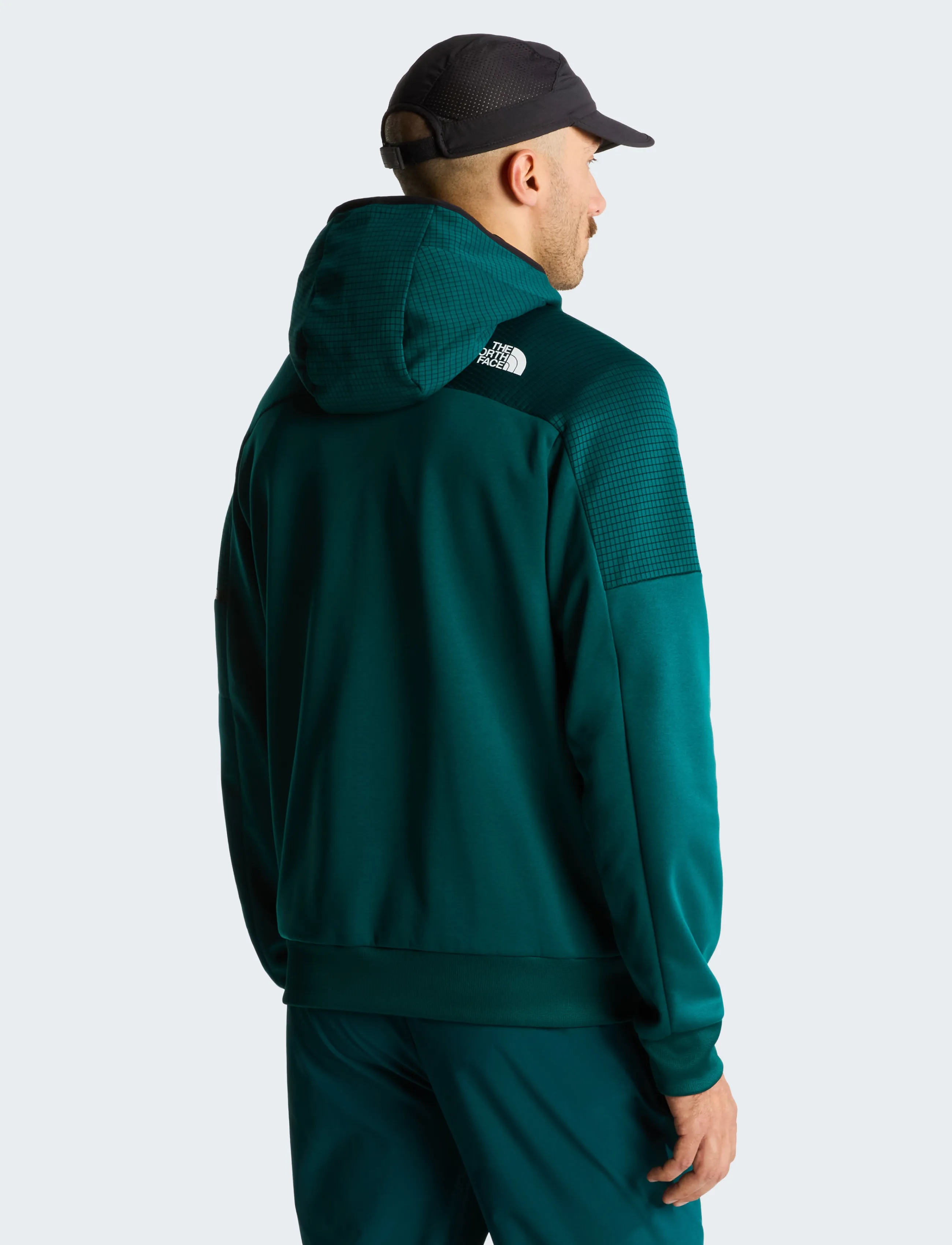 The North Face - M MOUNTAIN ATHLETICS FULL ZIP FLEECE 2.0 - kapuutsiga dressipluusid - pacific teal - 3
