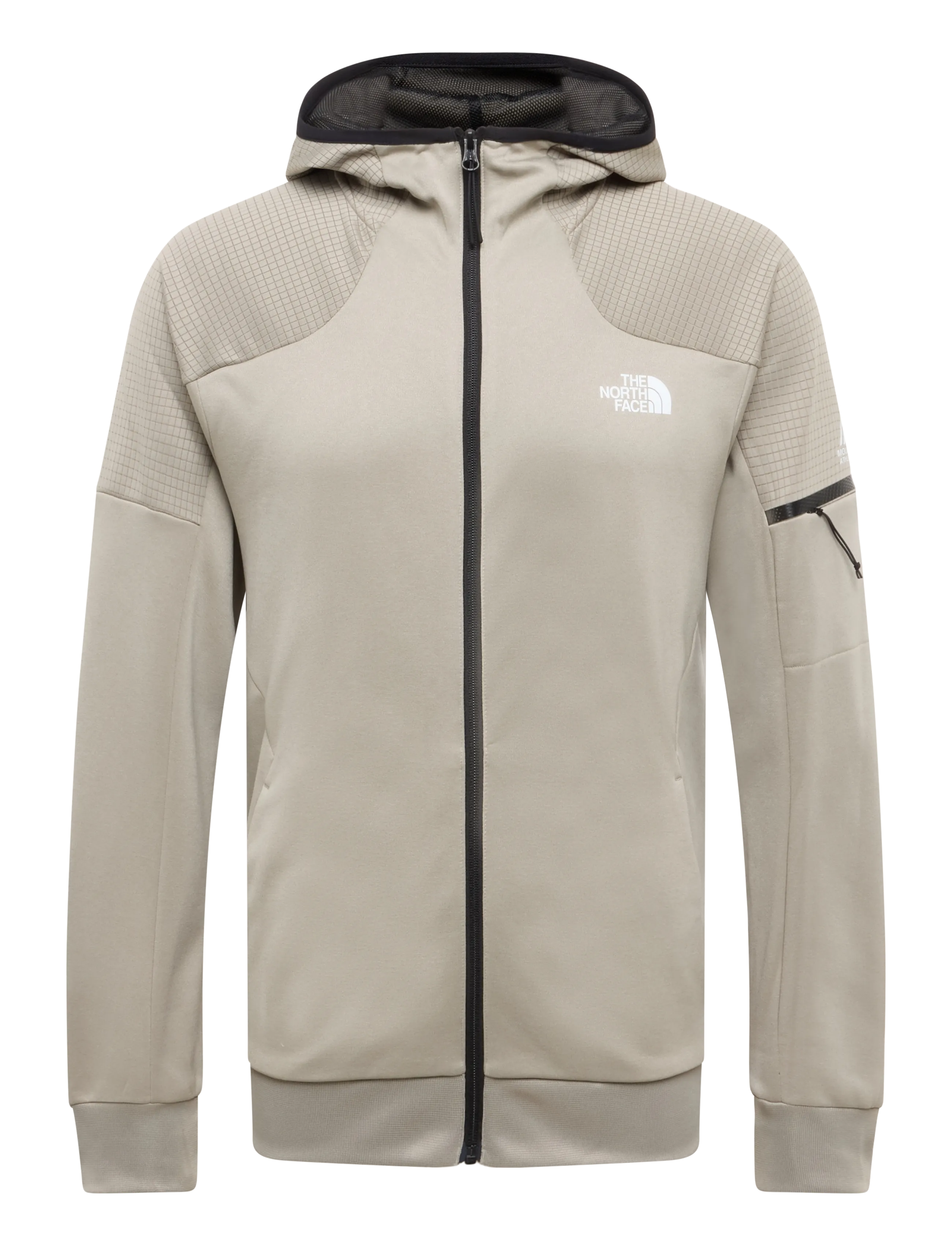 The North Face - M MOUNTAIN ATHLETICS FULL ZIP FLEECE 2.0 - huvtröjor - stone slab - 1