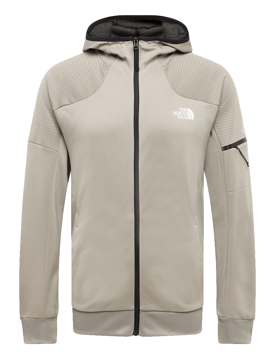 The North Face - M MOUNTAIN ATHLETICS FULL ZIP FLEECE 2.0 - huvtröjor - stone slab - 1