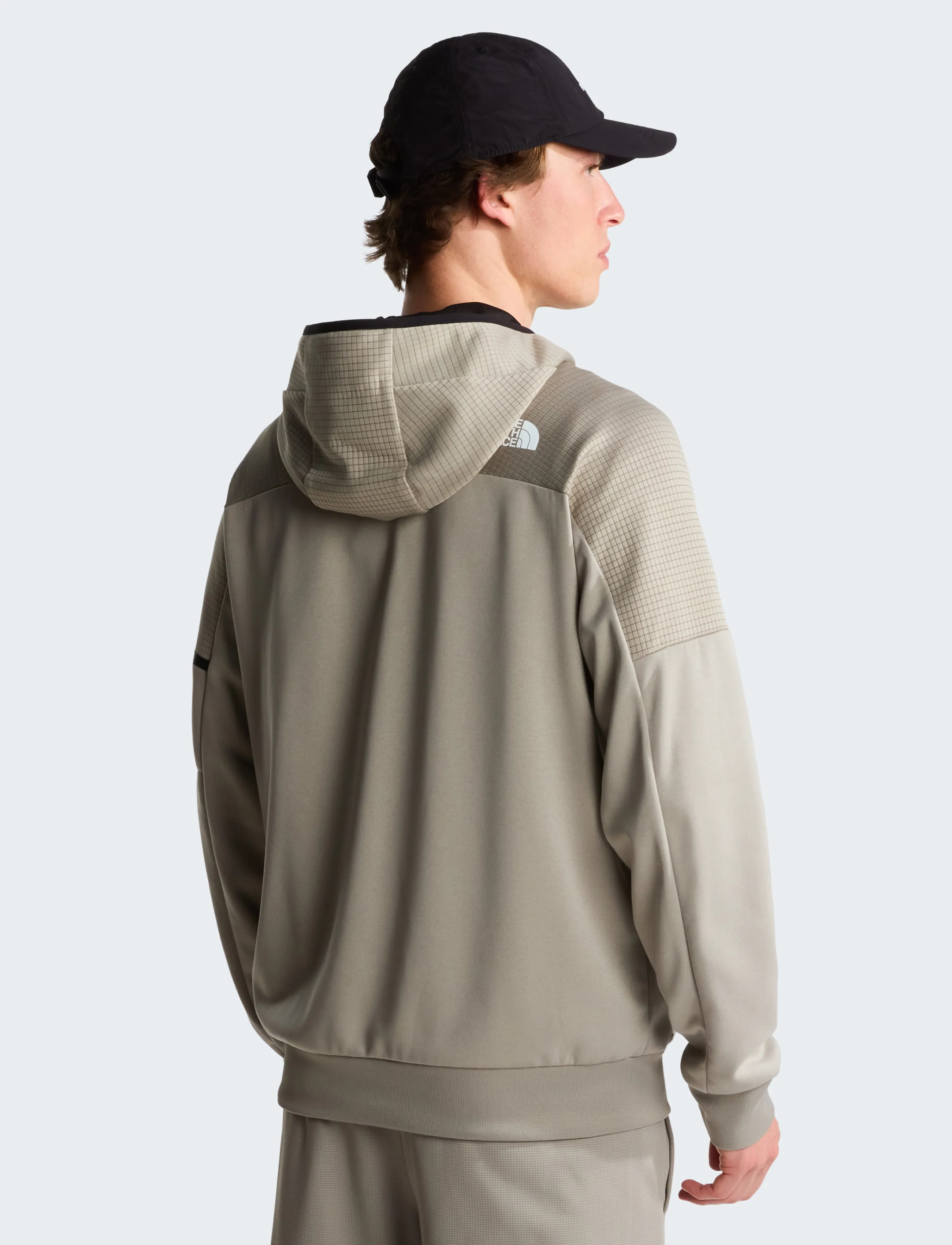 The North Face - M MOUNTAIN ATHLETICS FULL ZIP FLEECE 2.0 - huvtröjor - stone slab - 3