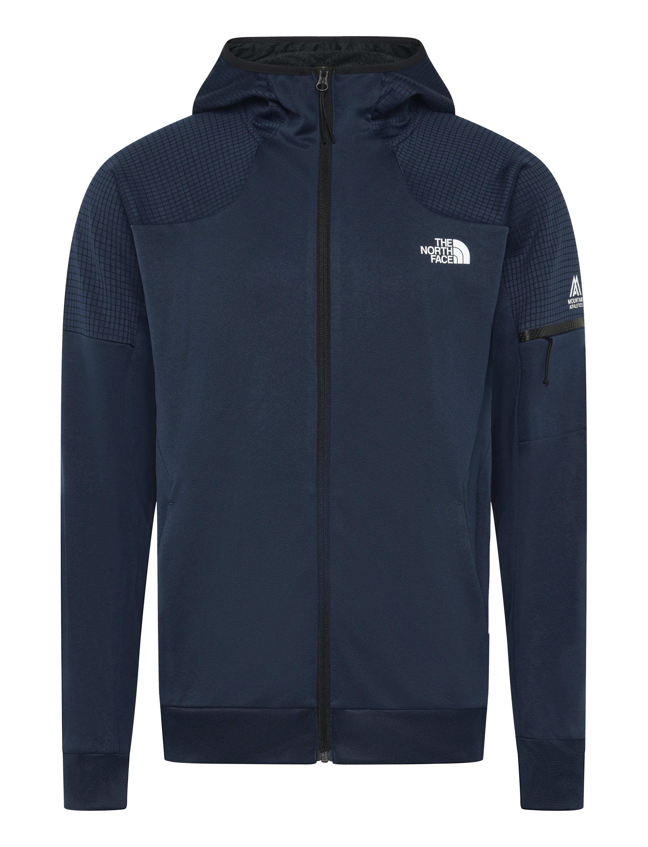 The North Face M MOUNTAIN ATHLETICS FULL ZIP FLEECE 2.0 - Peysur - SUMMIT NAVY / navy