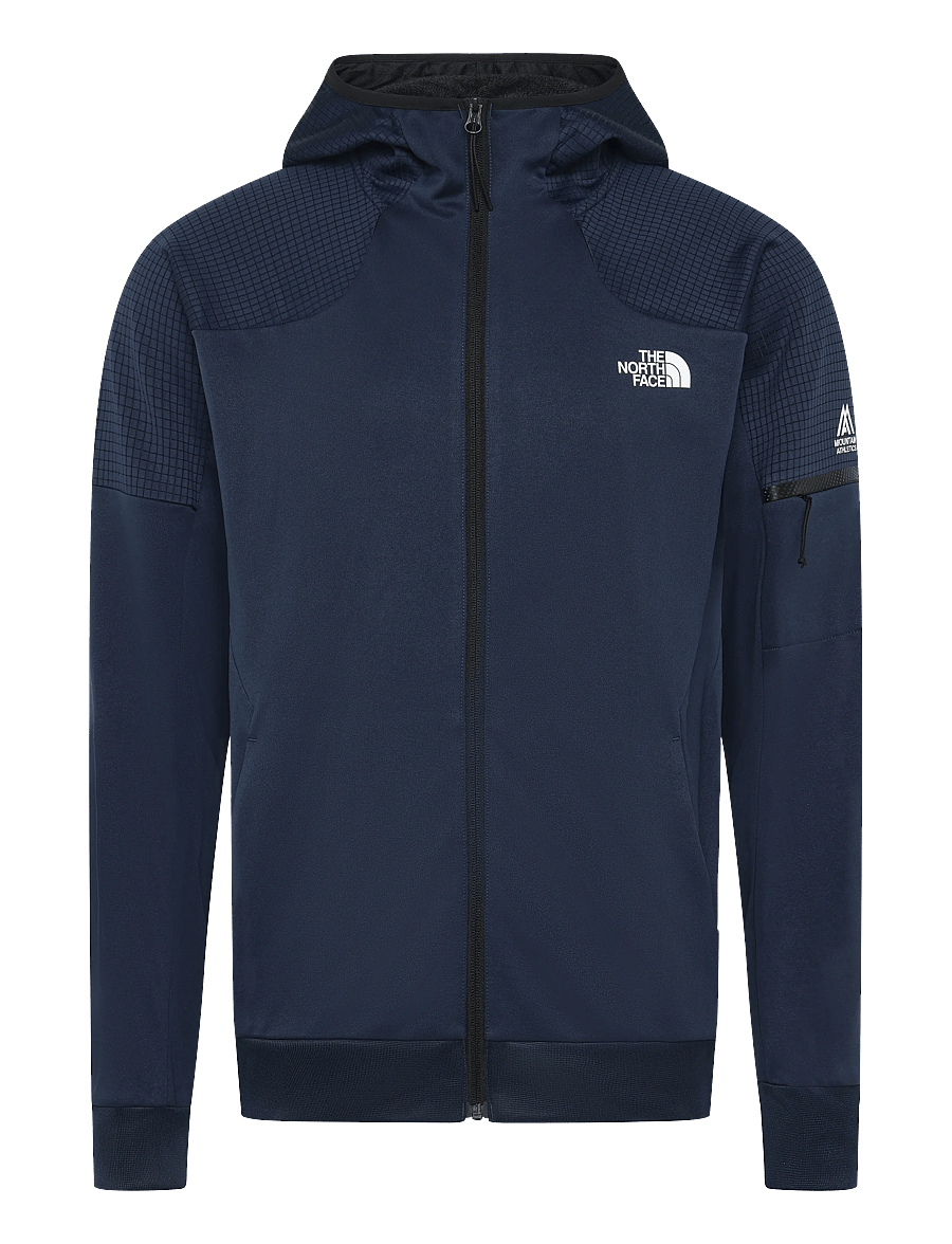 The North Face - M MOUNTAIN ATHLETICS FULL ZIP FLEECE 2.0 - kapuzenpullover - summit navy - 1